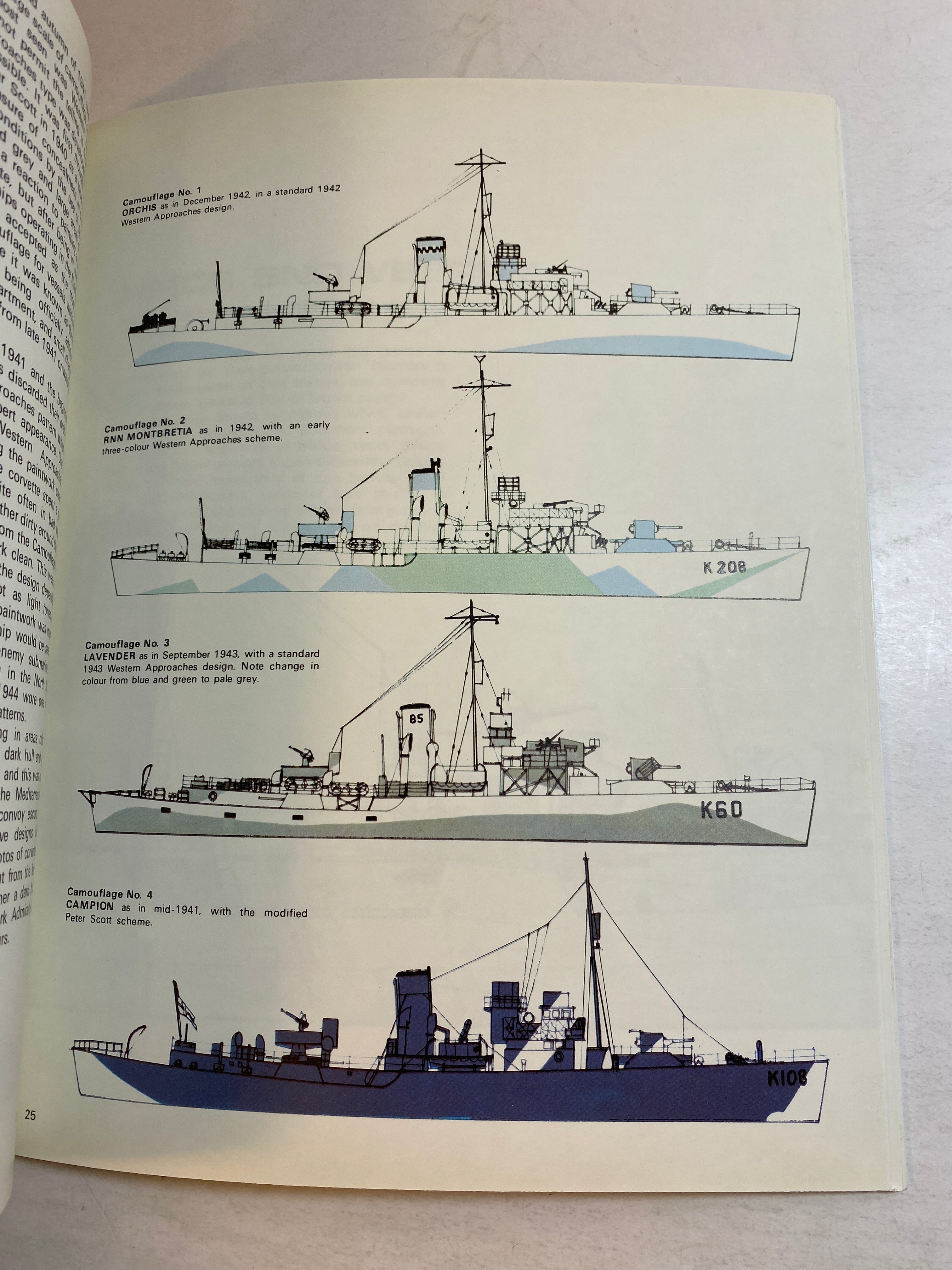 Man O' War 7 Flower Class Corvettes SC 1982