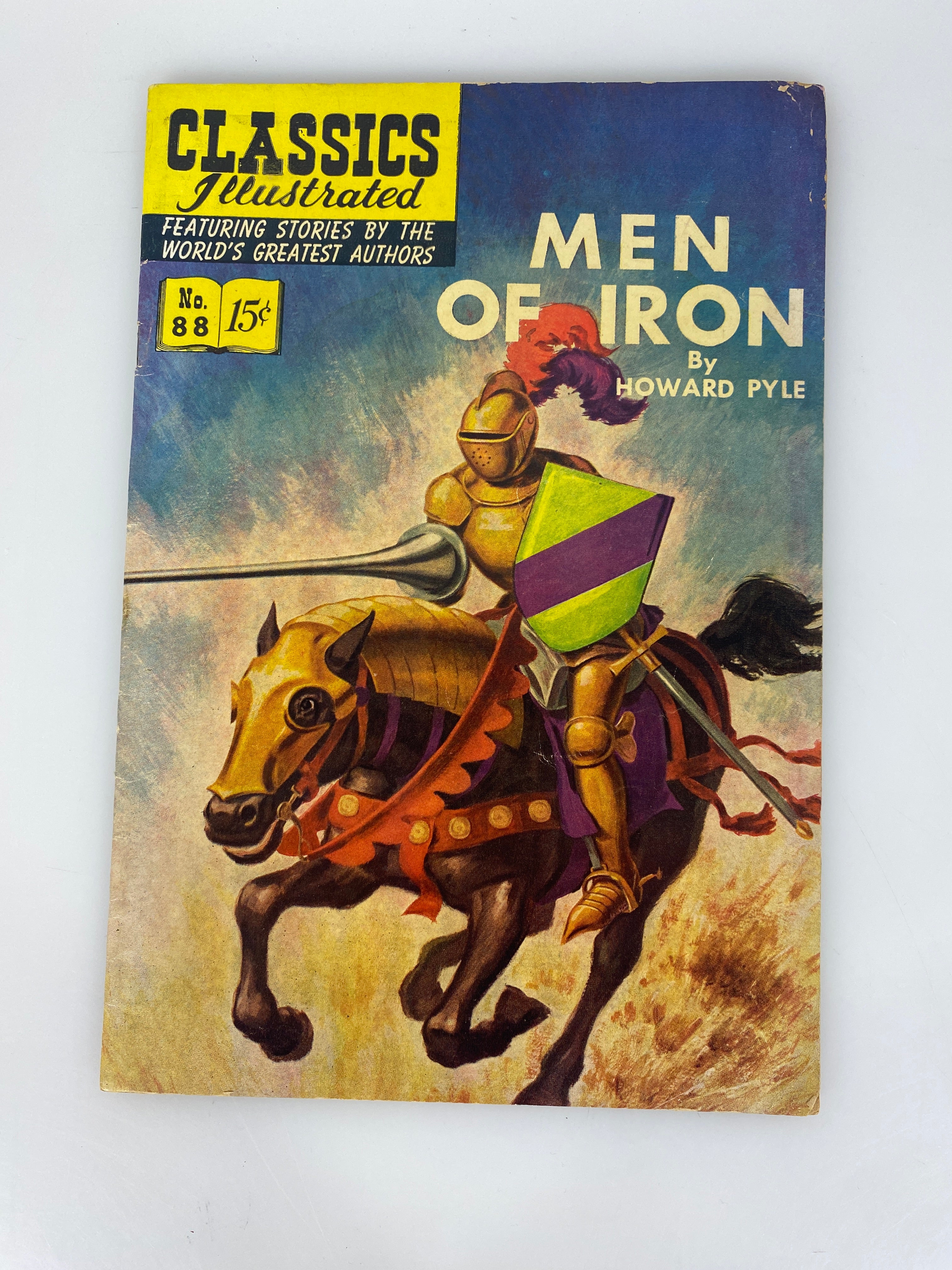 Classics Illustrated Men of Iron No. 88 hrn89