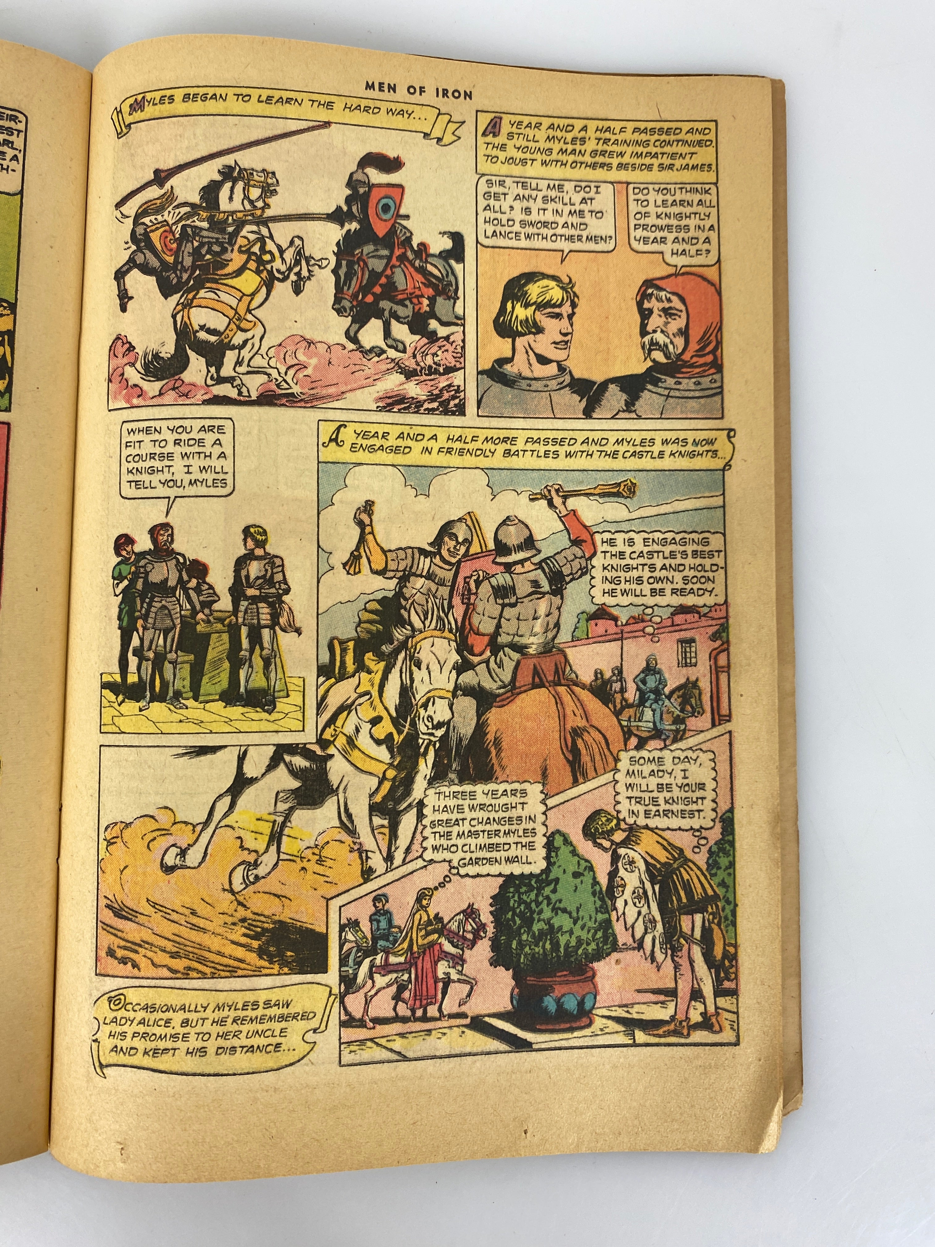 Classics Illustrated Men of Iron No. 88 hrn89