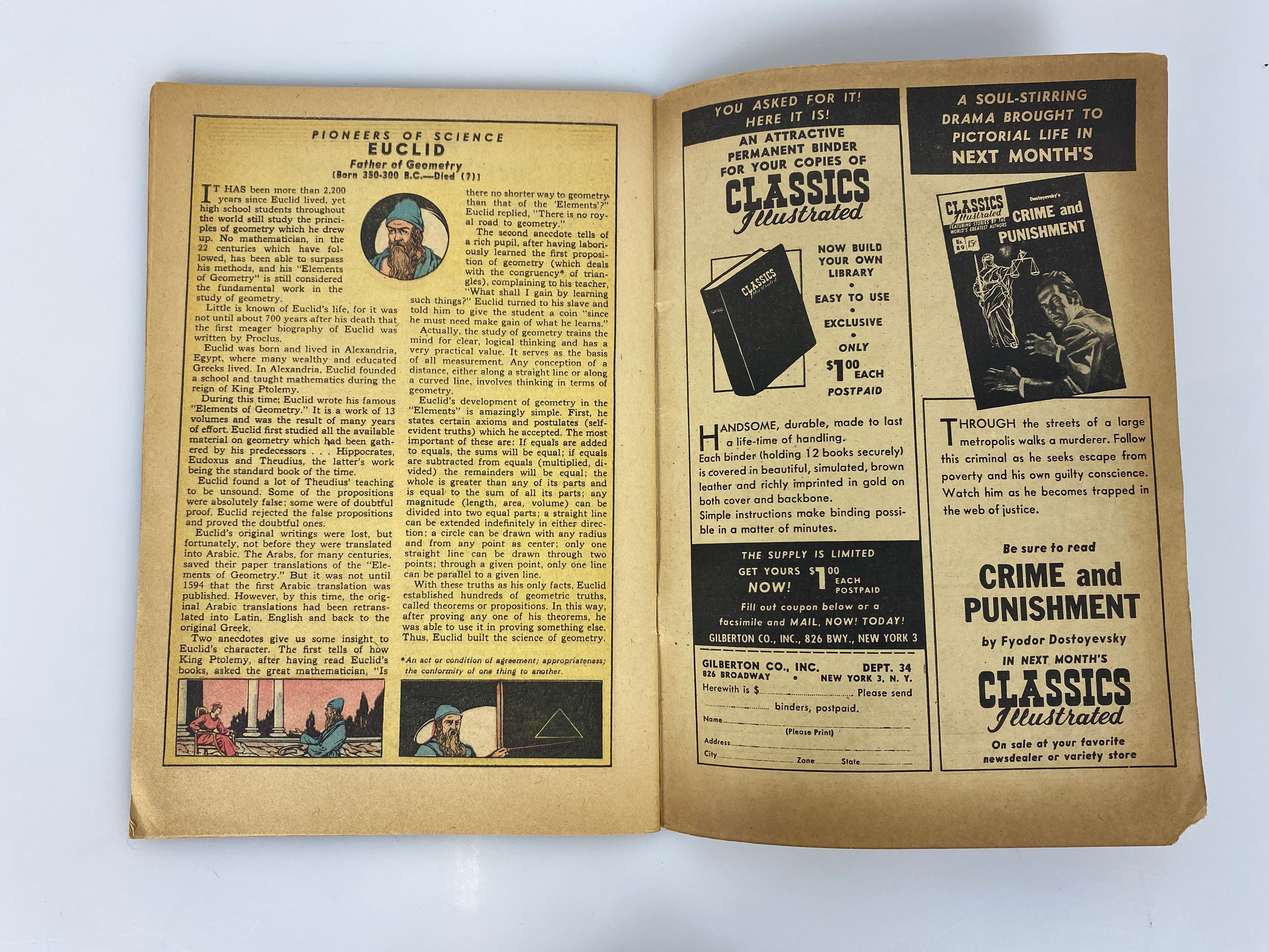 Classics Illustrated Men of Iron No. 88 hrn89
