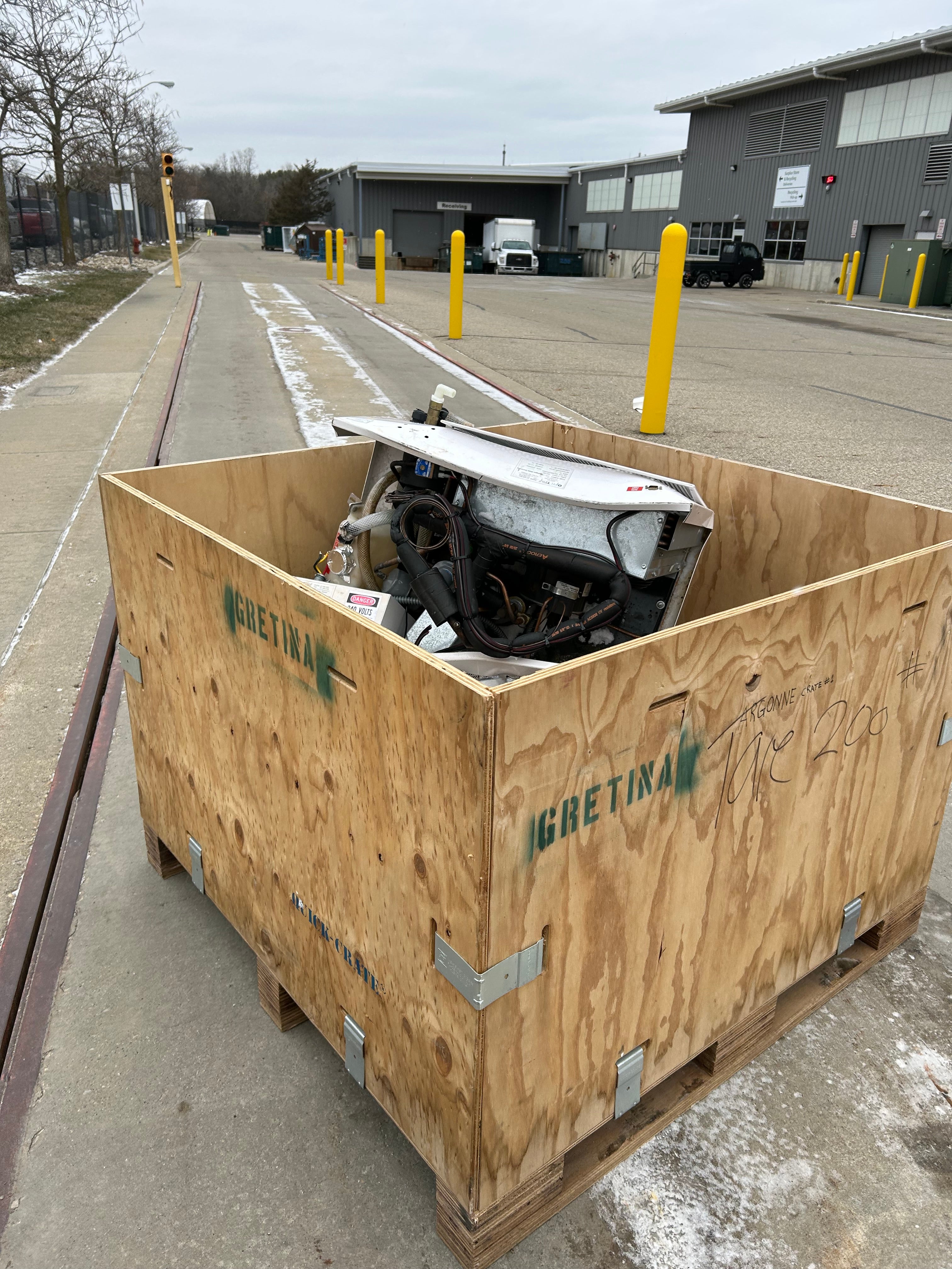 Scrap Bid #658- 360lbs (Without Container)