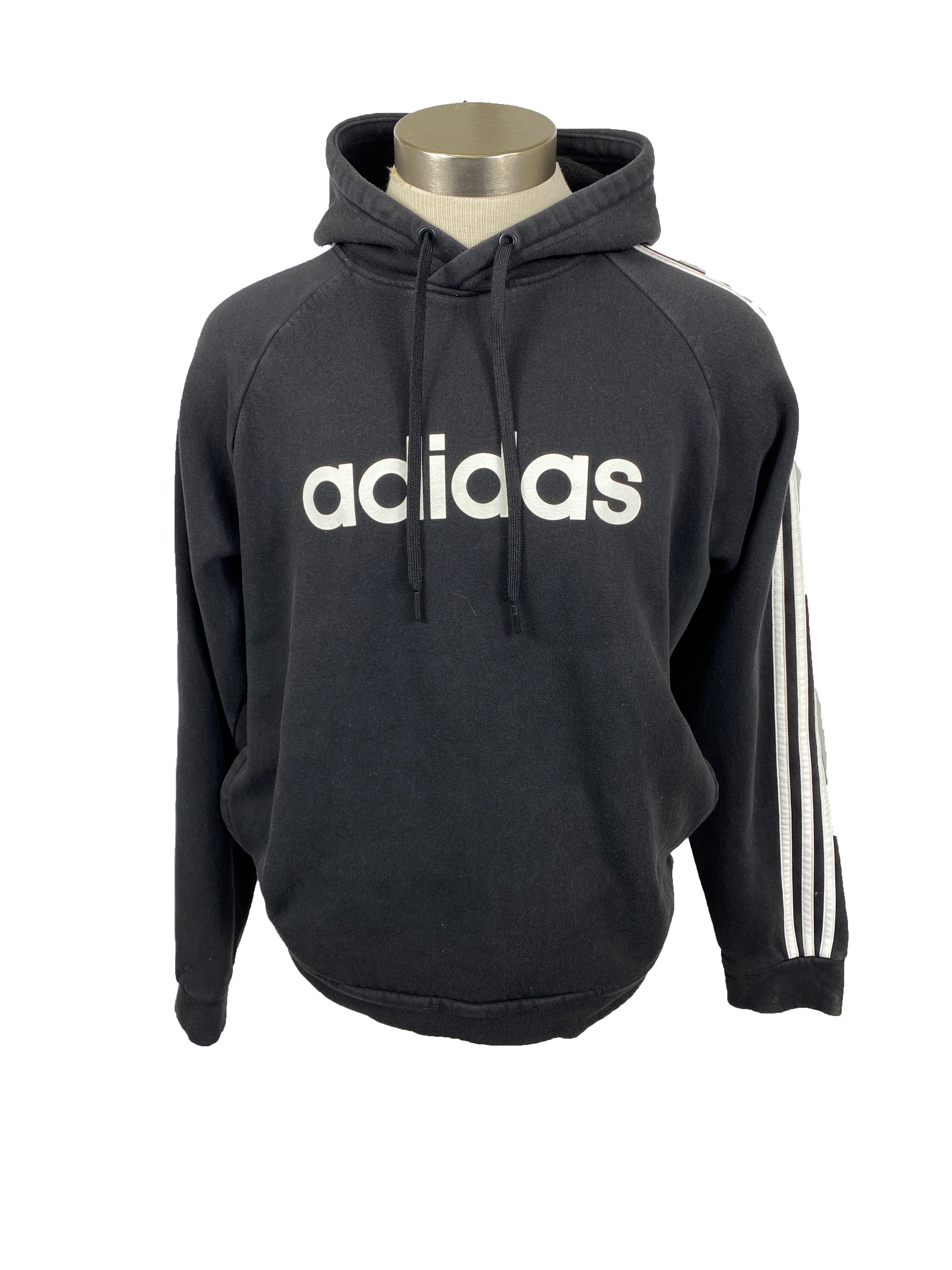 Adidas Black Hoodie Men's Size L