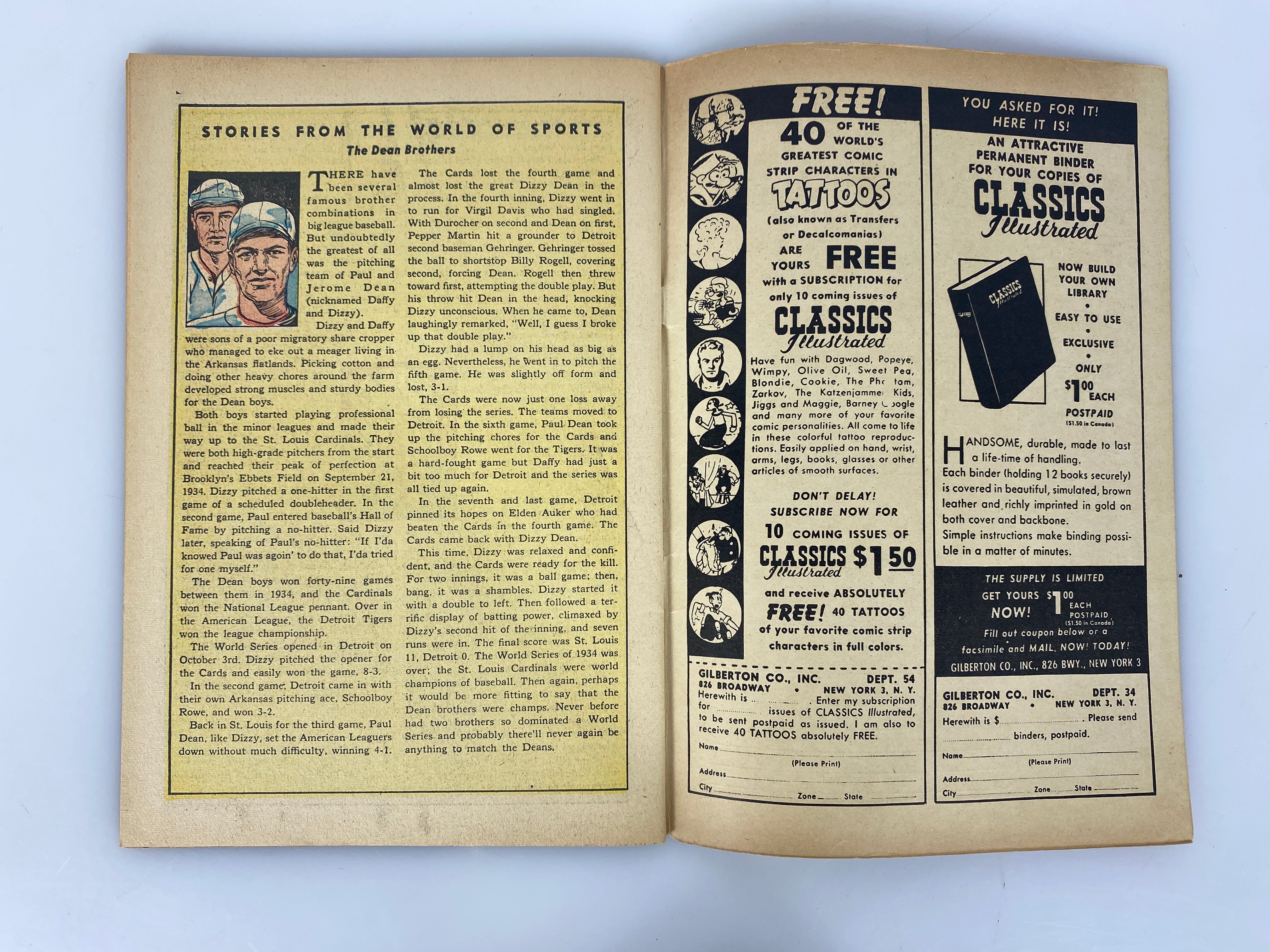 Classics Illustrated All Quiet on the Western Front No. 95 hrn96