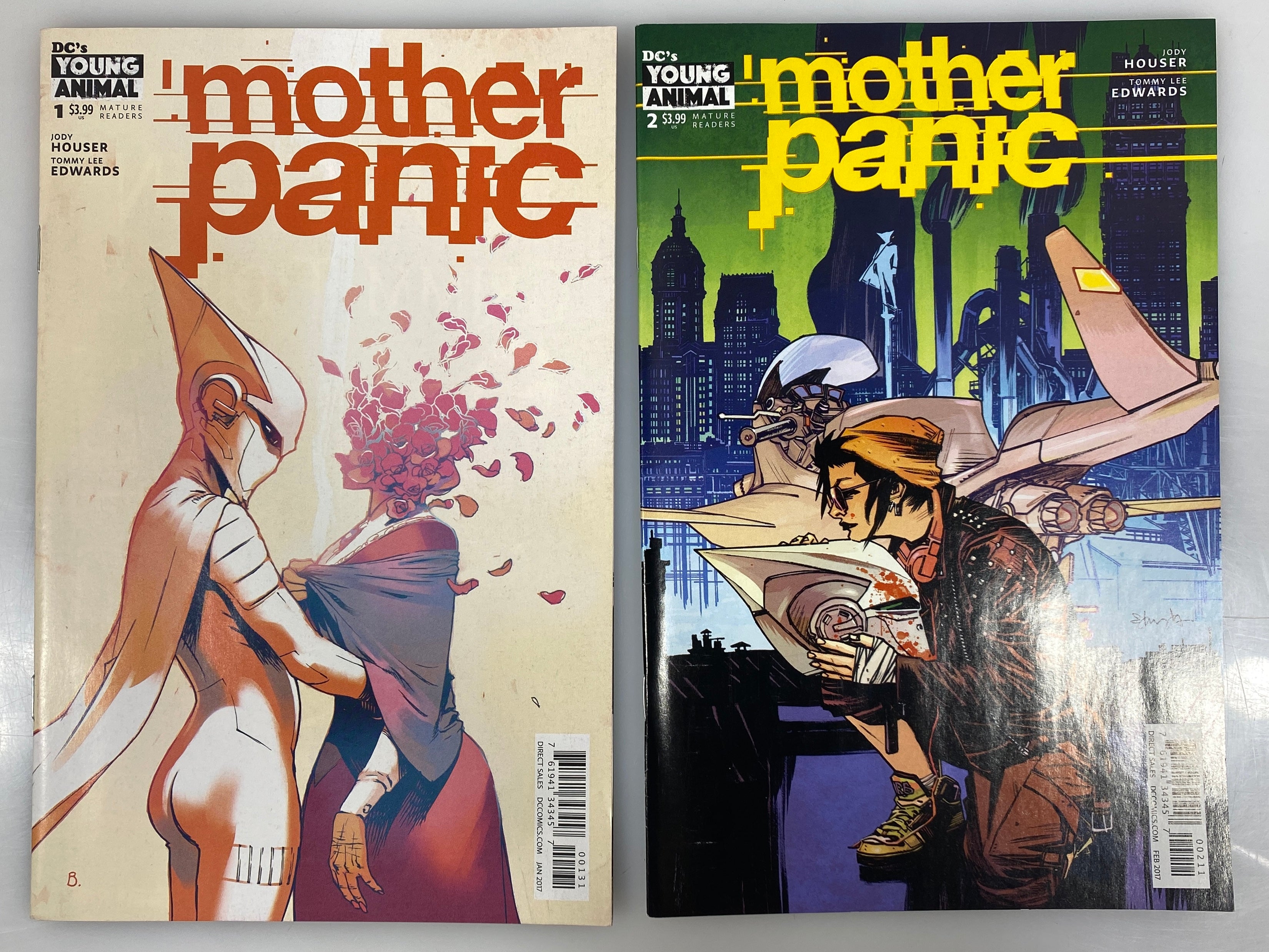 Mother Panic DC #1 (3 Variants) and #2 2017