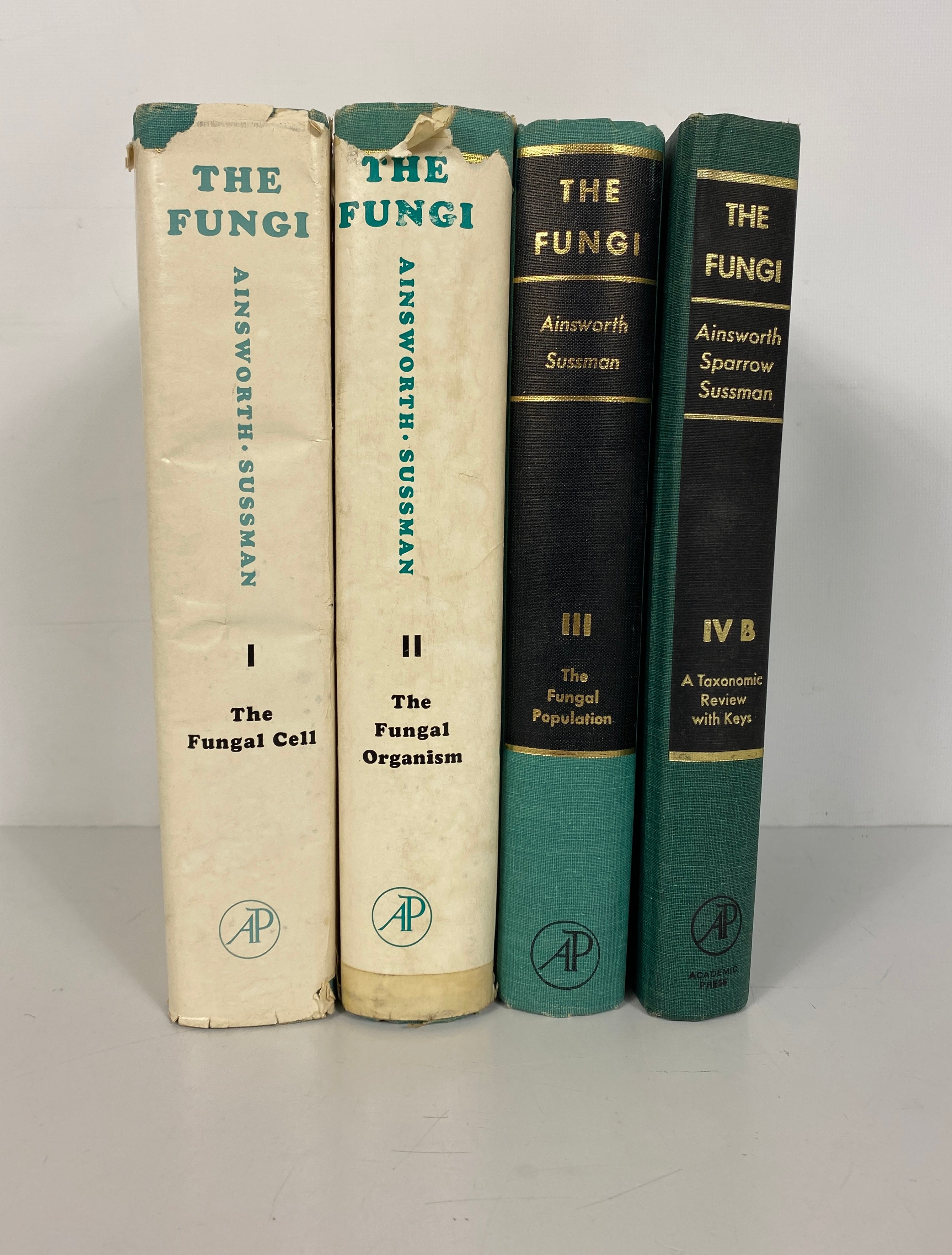 4 Volumes: The Fungi An Advanced Treatise Ainsworth/Sussman 1-3, 4b HC