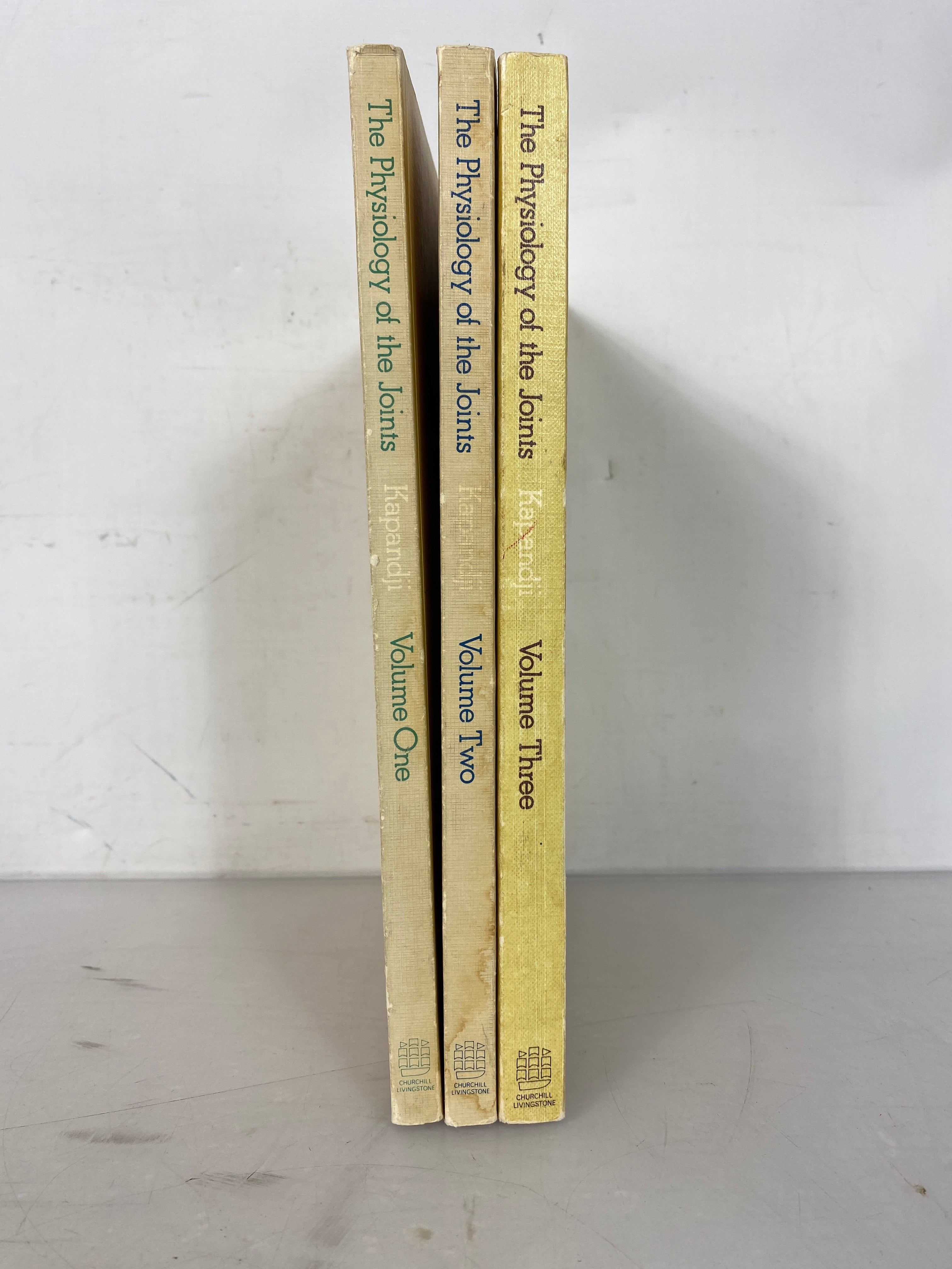Complete 3 Volume Set The Physiology of the Joints by Kapandji Second Edition SC