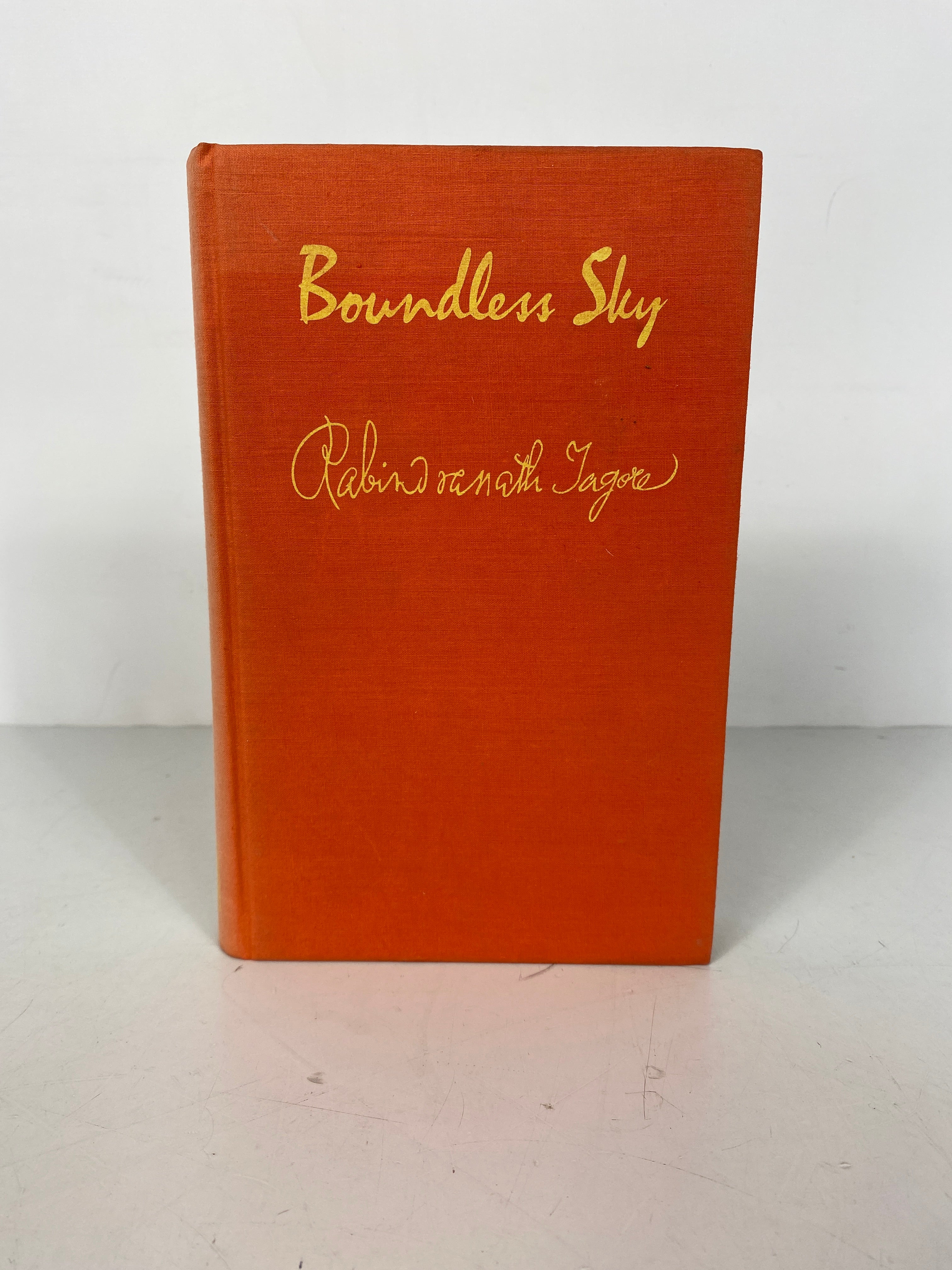 Boundless Sky by Rabindranath Tagore 1964 Vintage HC