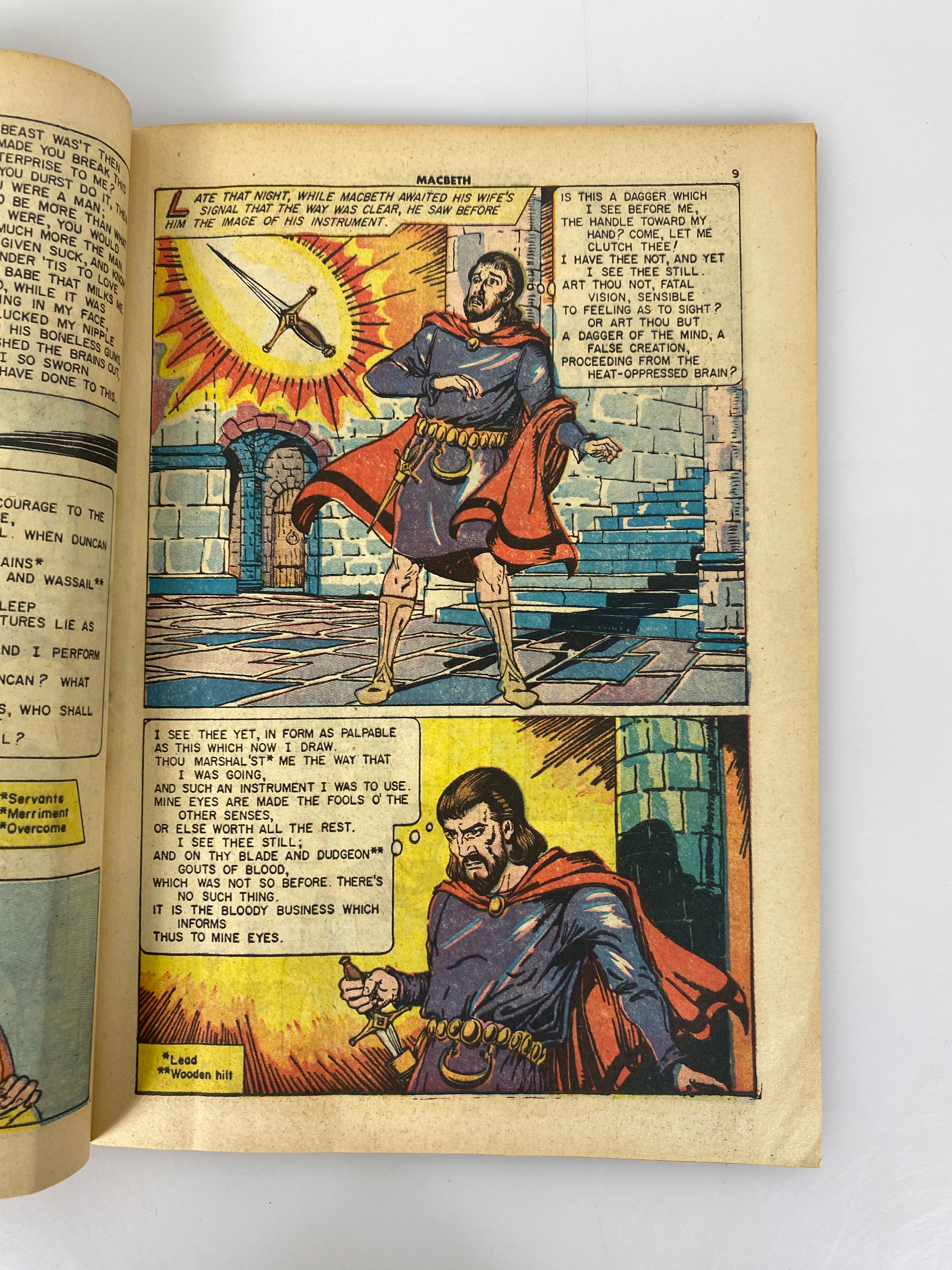 Classics Illustrated Macbeth No. 128 hrn128