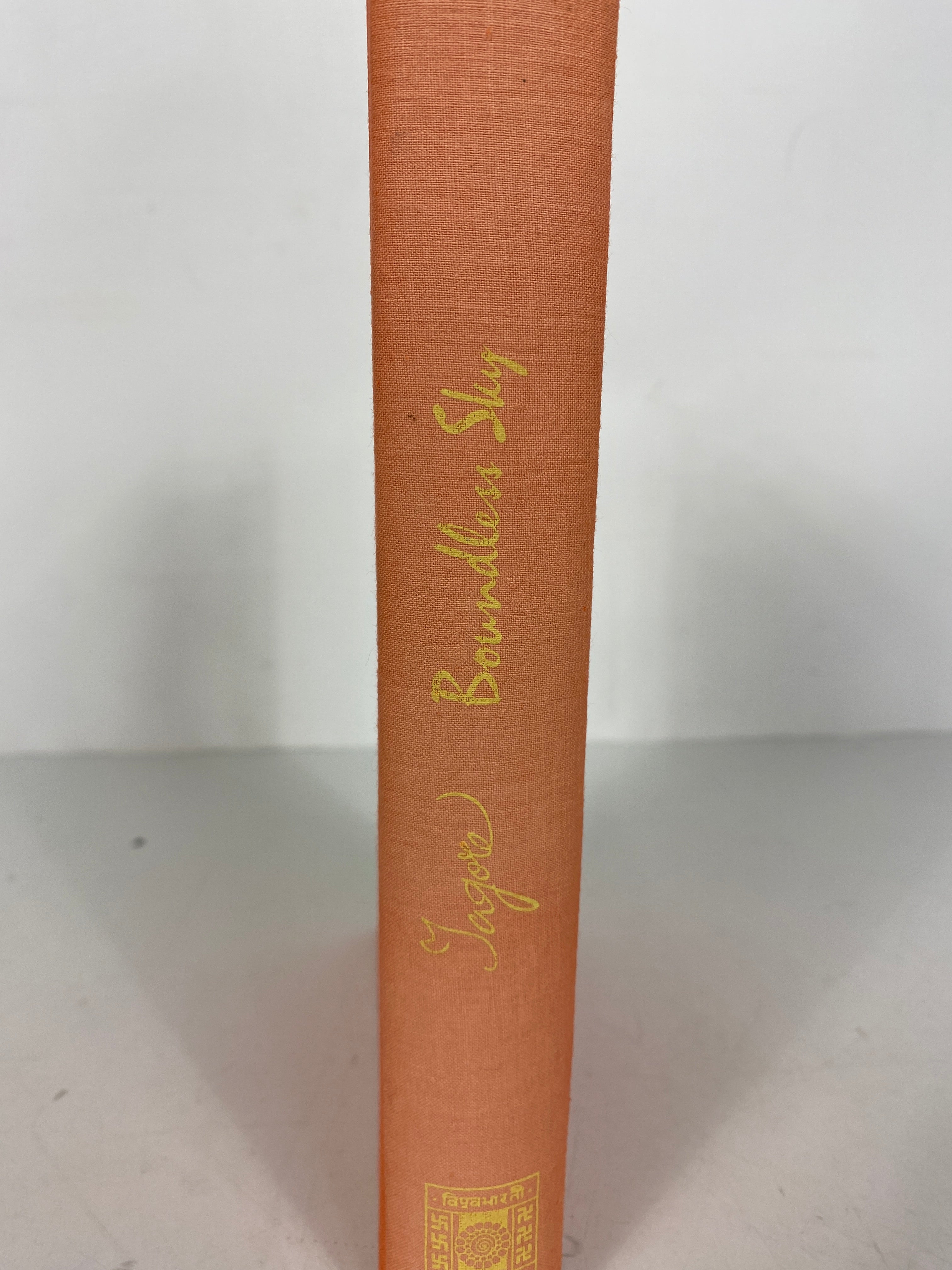 Boundless Sky by Rabindranath Tagore 1964 Vintage HC