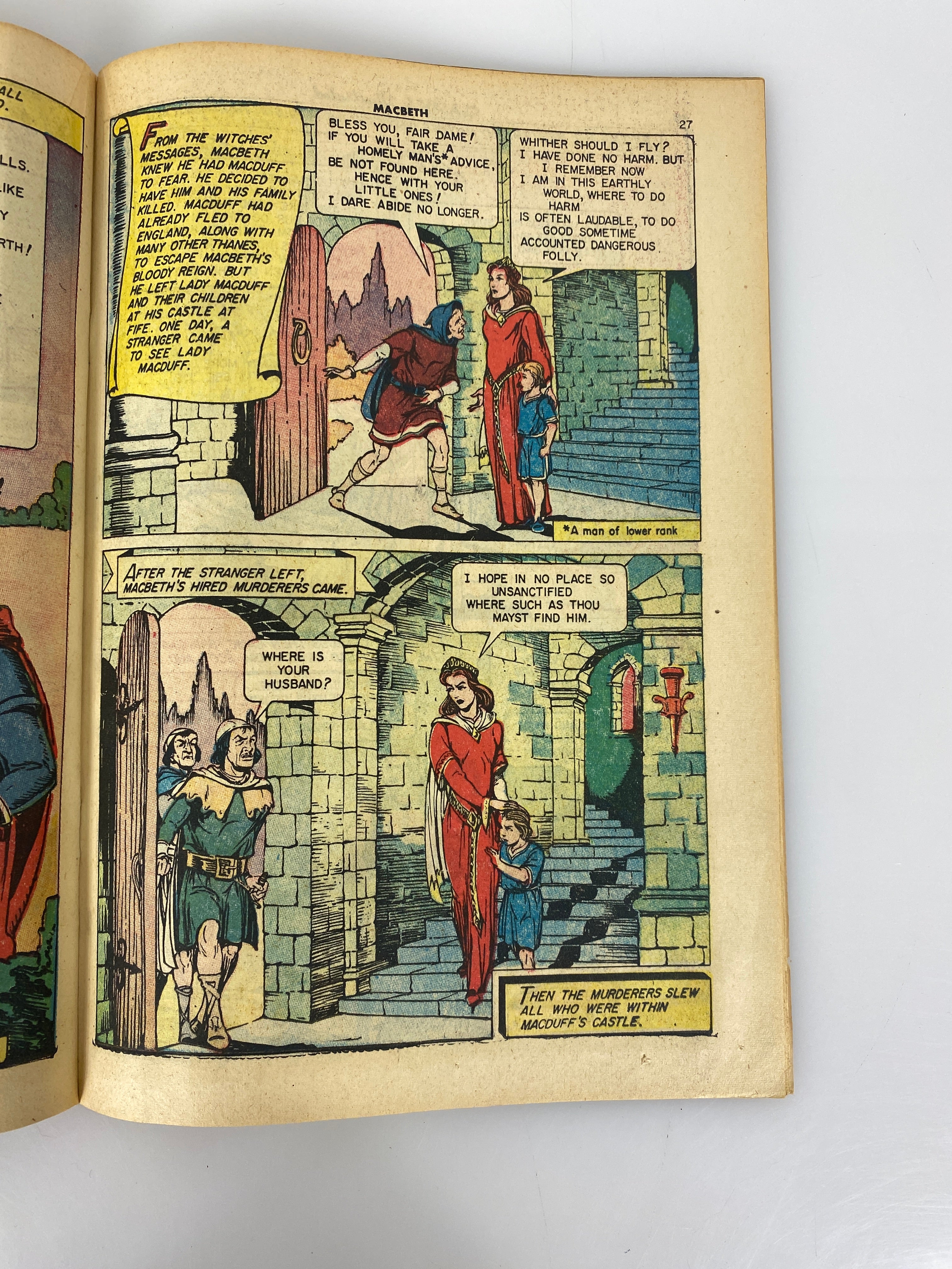 Classics Illustrated Macbeth No. 128 hrn128
