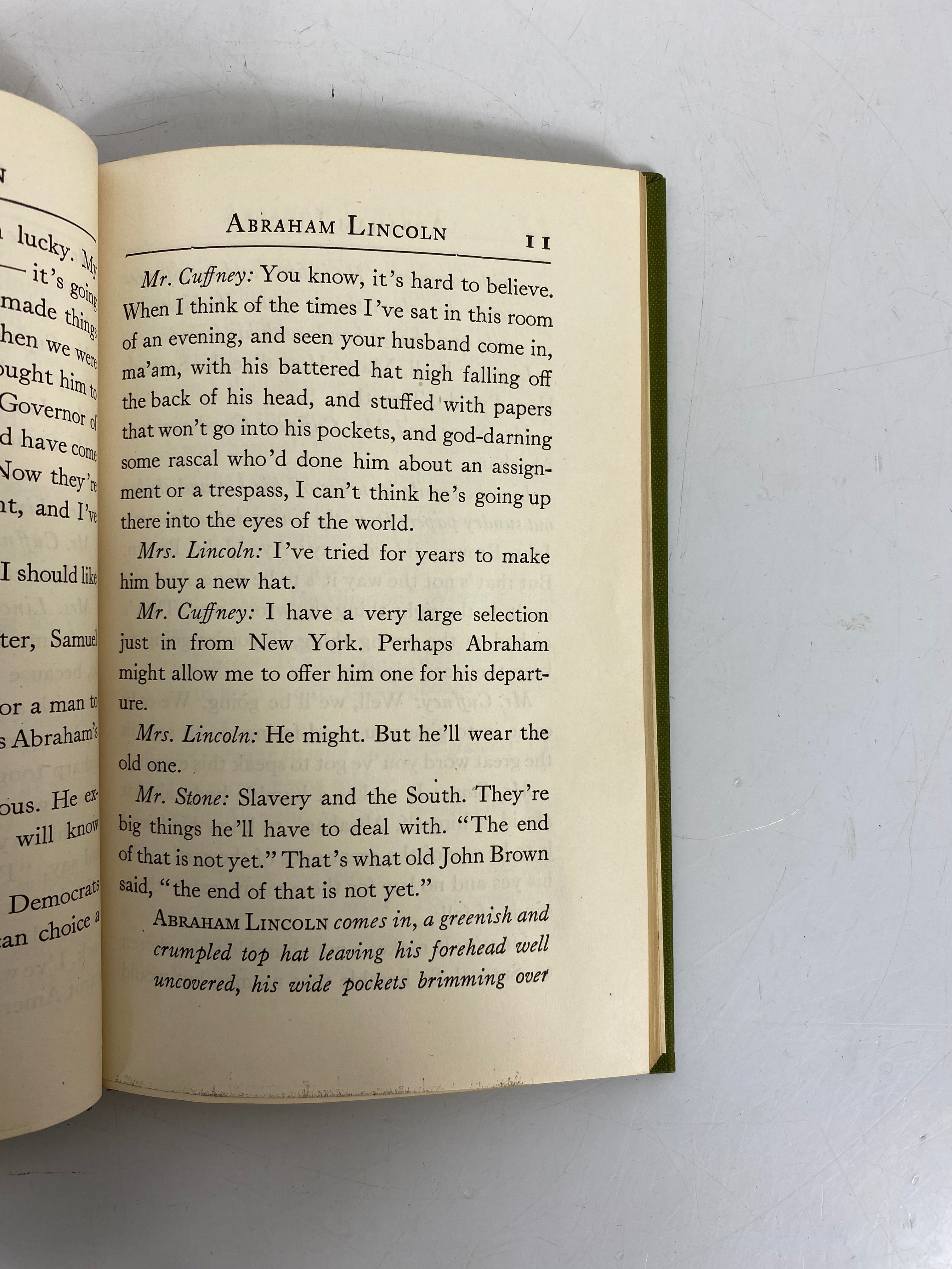 2 Antique Vols: Lincoln by Friend & Foe/Drinkwater's Abraham Lincoln 1919-22