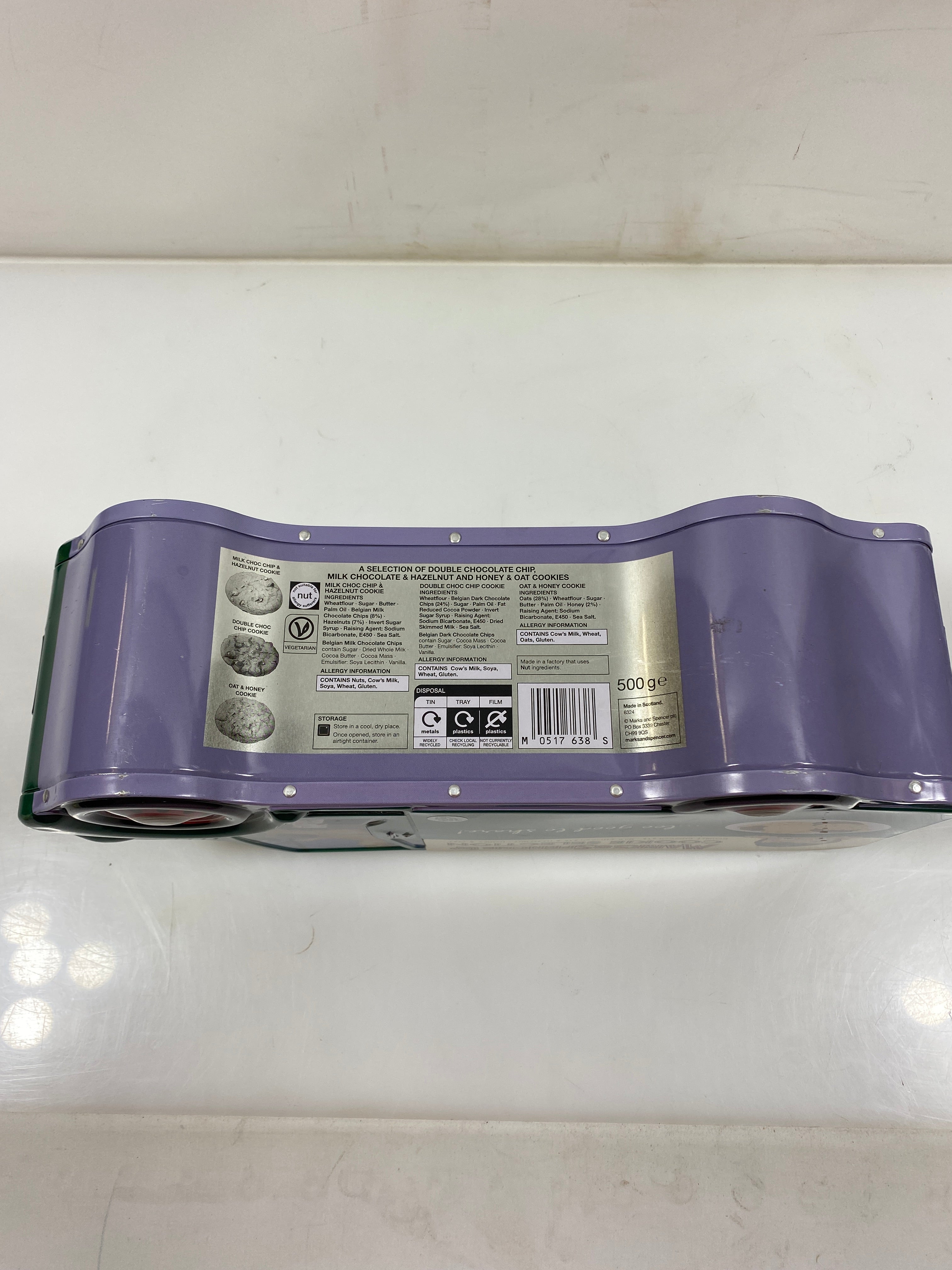 Marks and Spencer Ltd Cookie Tin Truck *Empty*