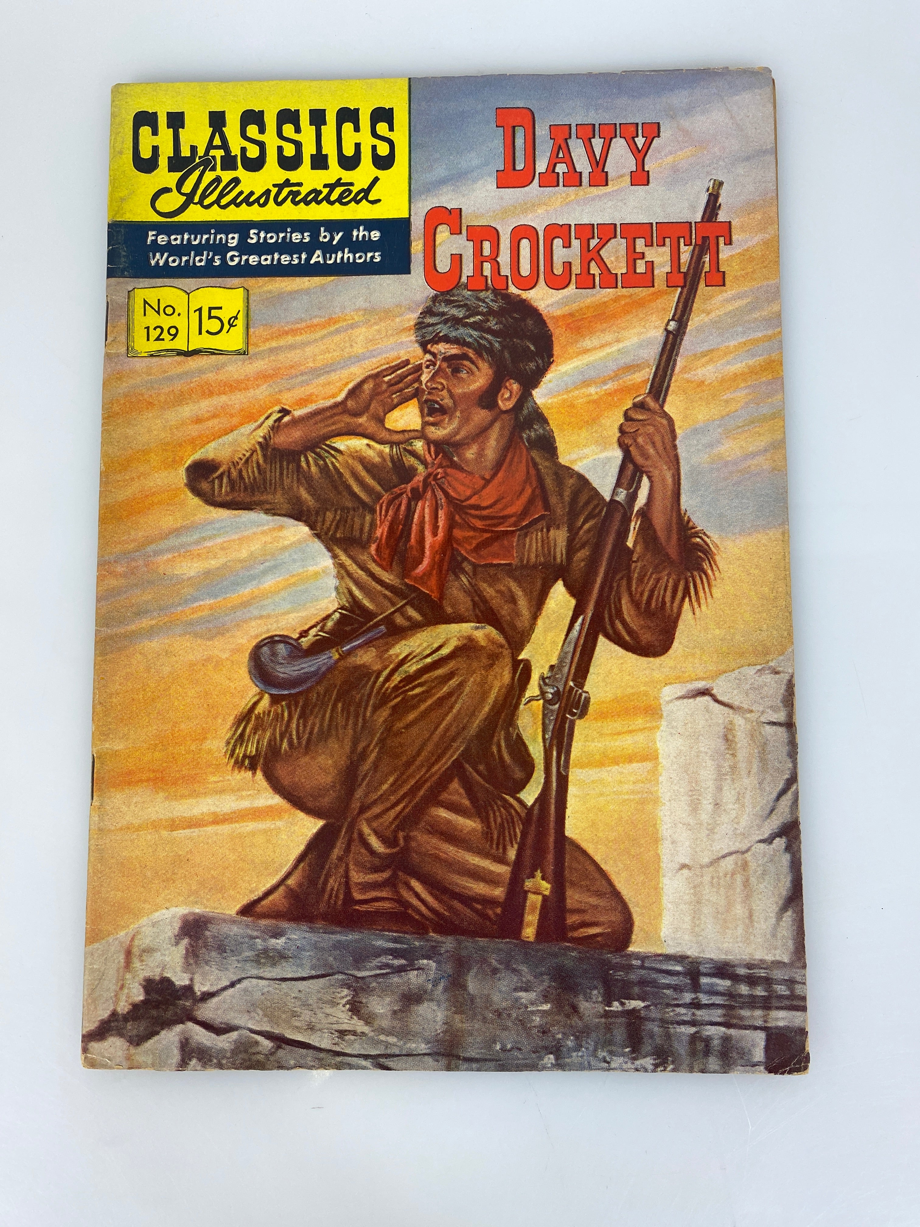 Classics Illustrated Davy Crockett No. 129 hrn129