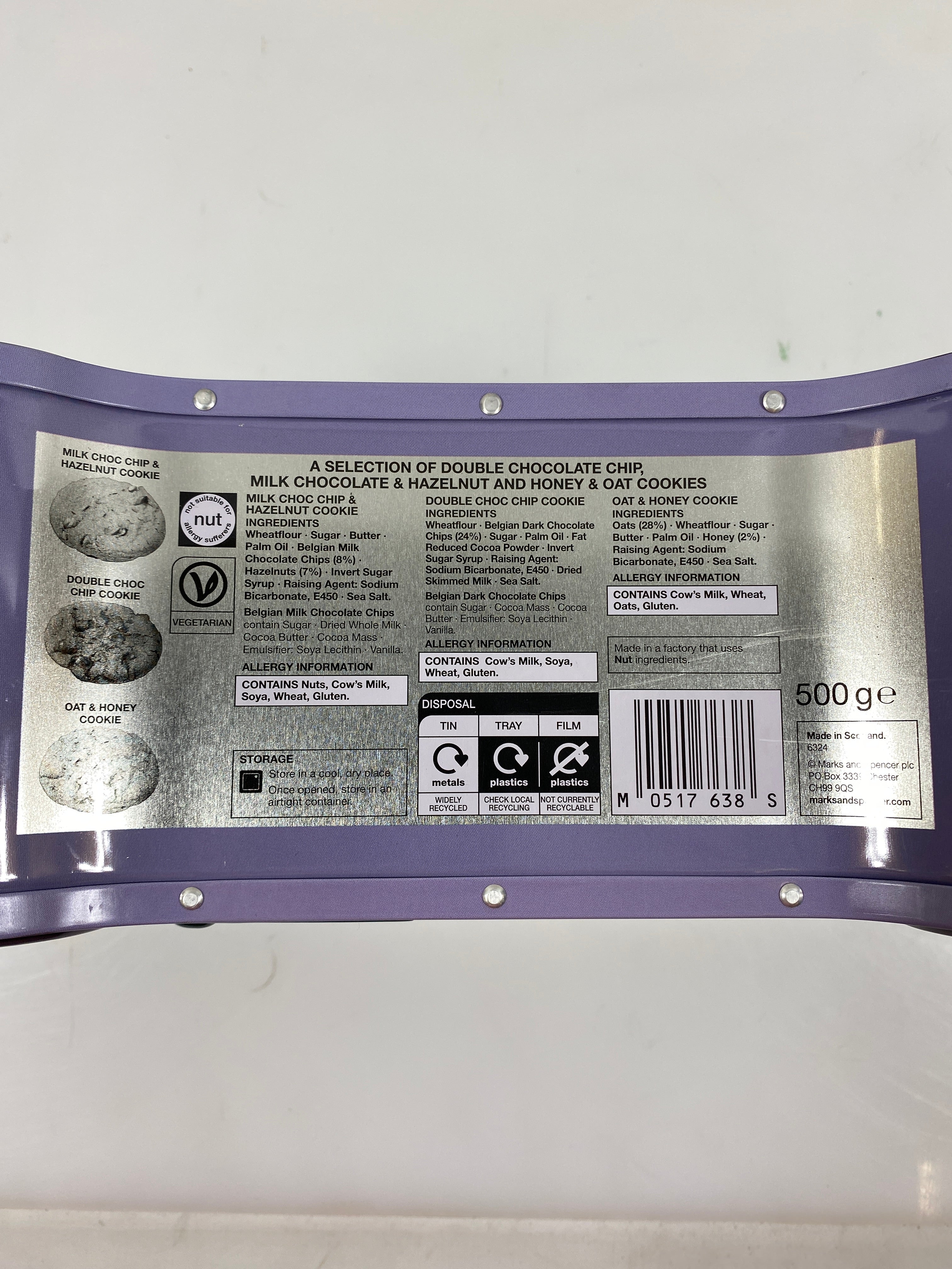 Marks and Spencer Ltd Cookie Tin Truck *Empty*