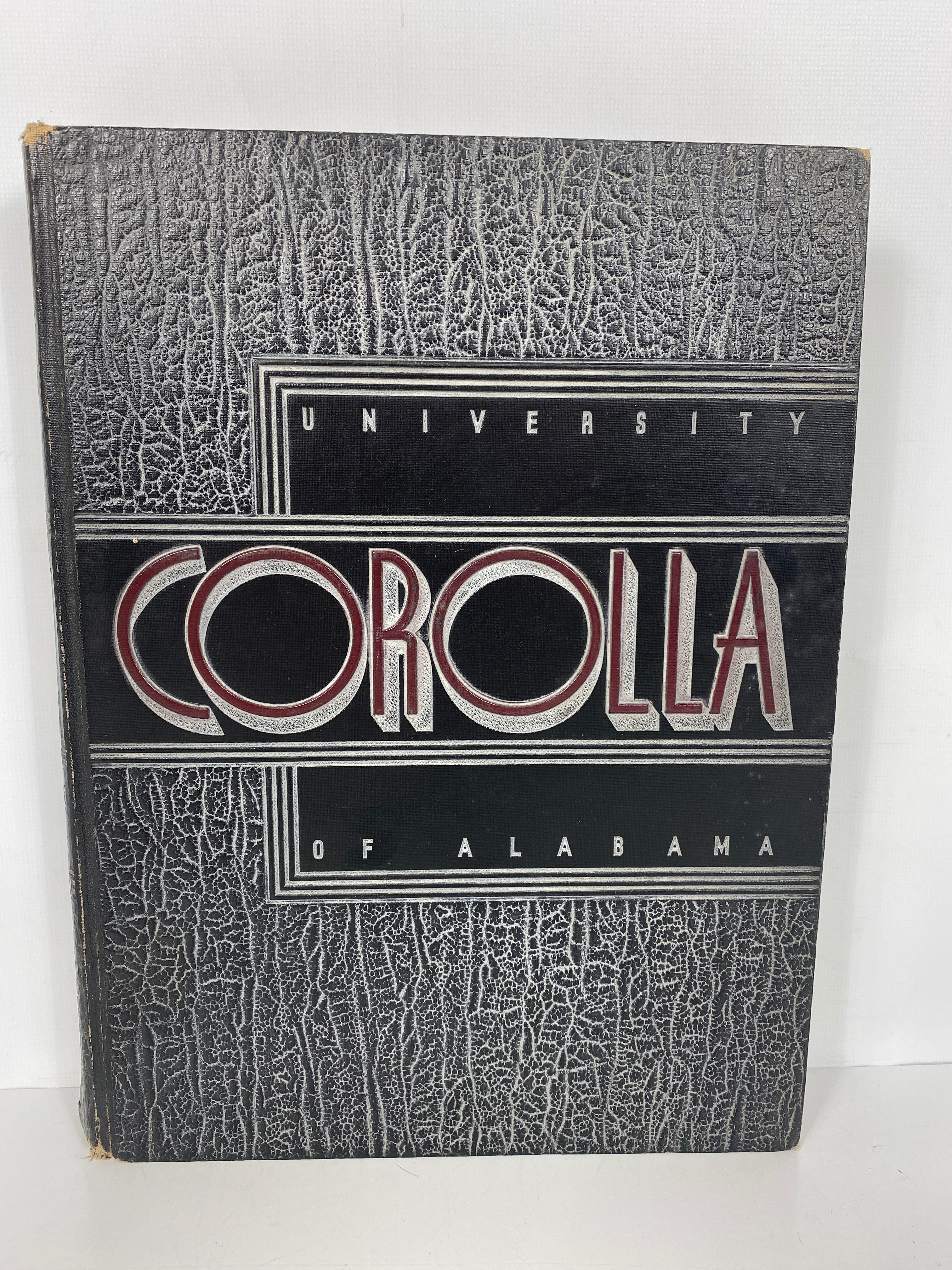 1939 University of Alabama Yearbook "Corolla" HC