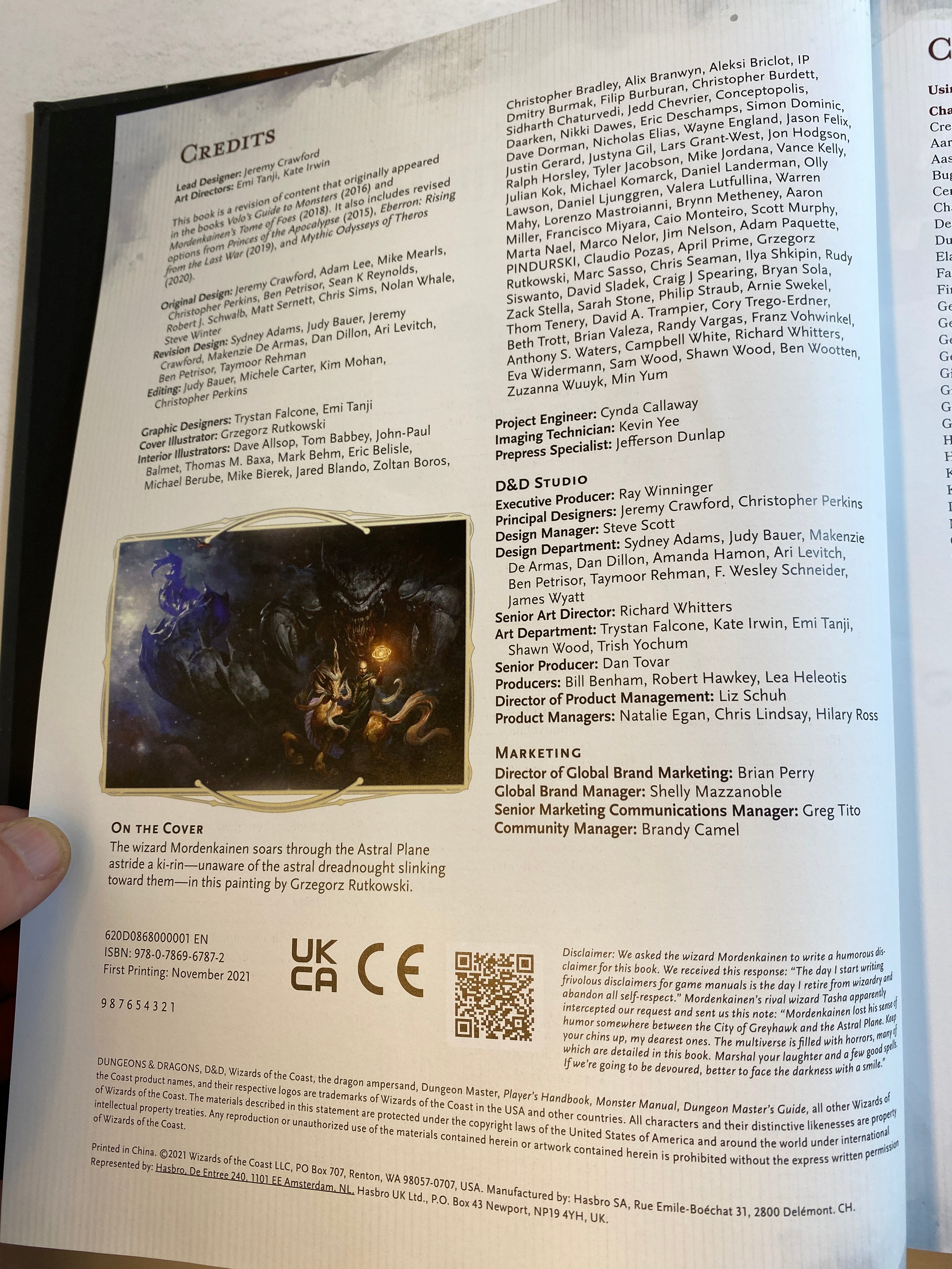 Dungeons and Dragons Monsters of the Multiverse HC 2021