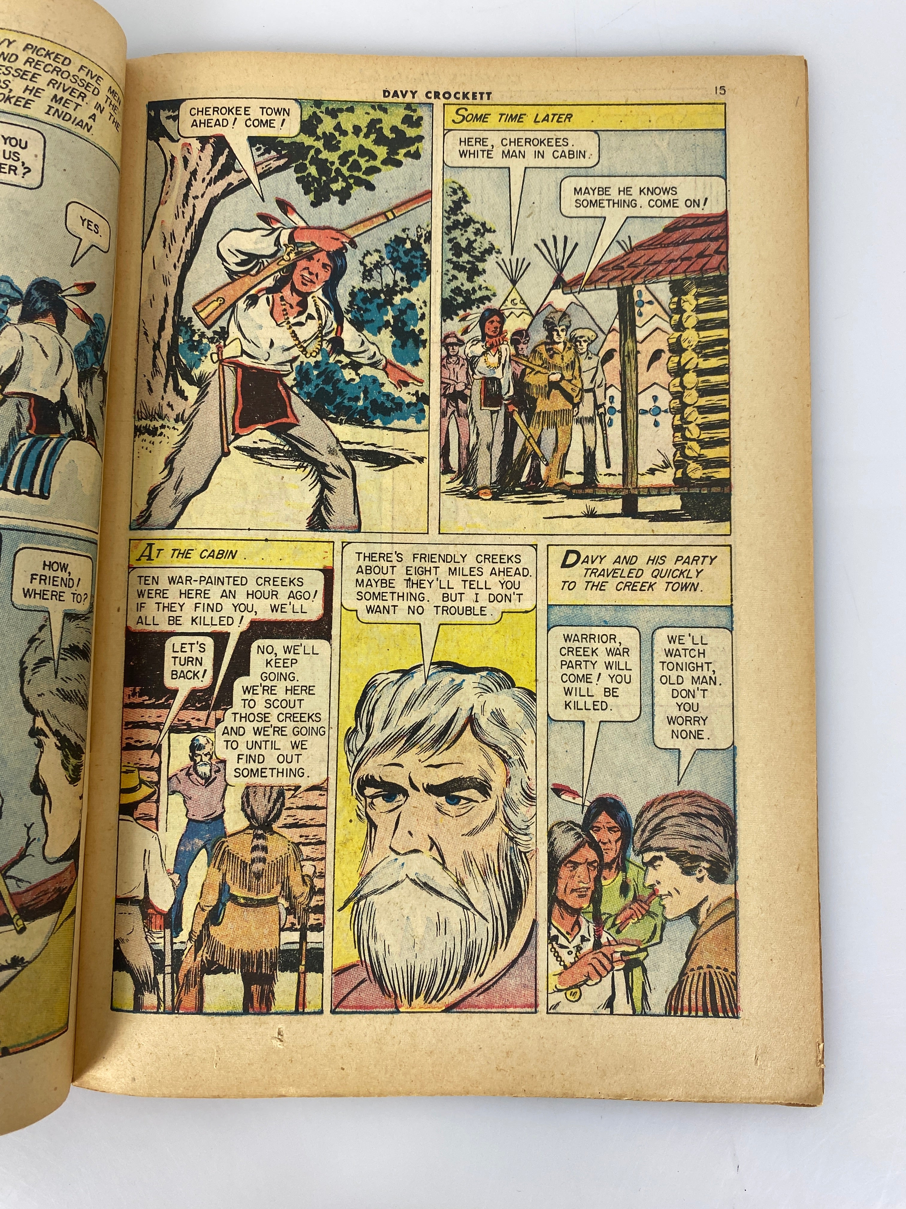 Classics Illustrated Davy Crockett No. 129 hrn129