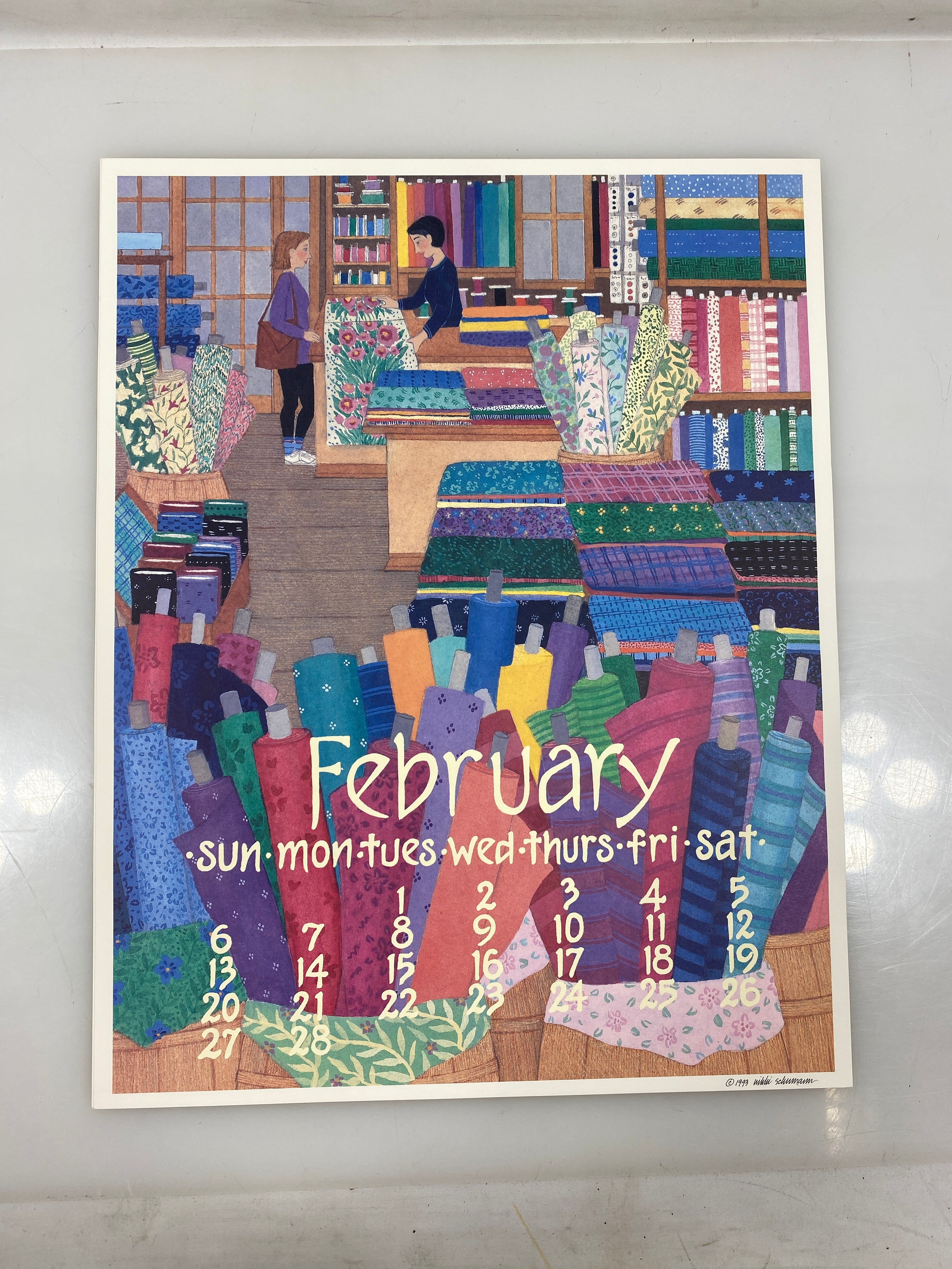 1994 Posters Calendar by Nikki Schumann