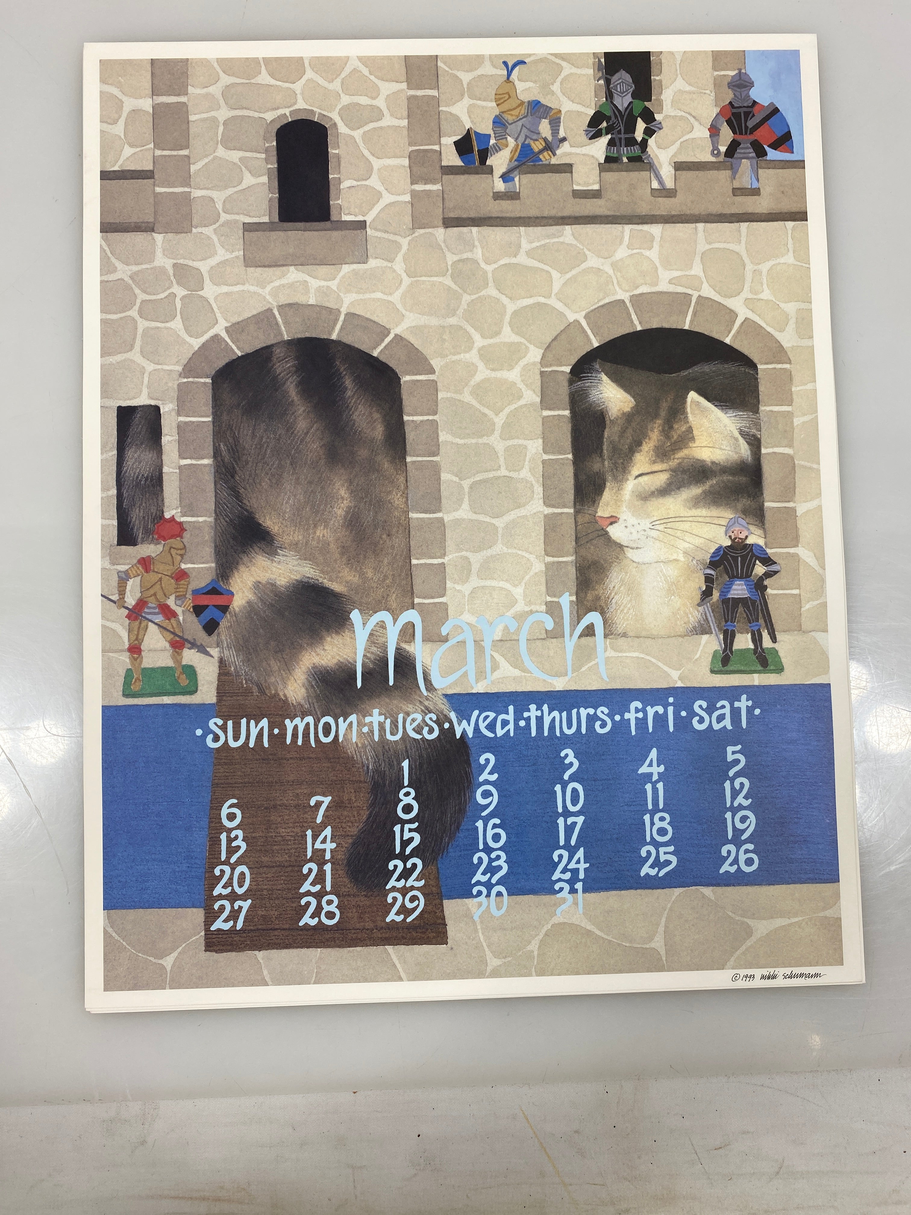 1994 Posters Calendar by Nikki Schumann