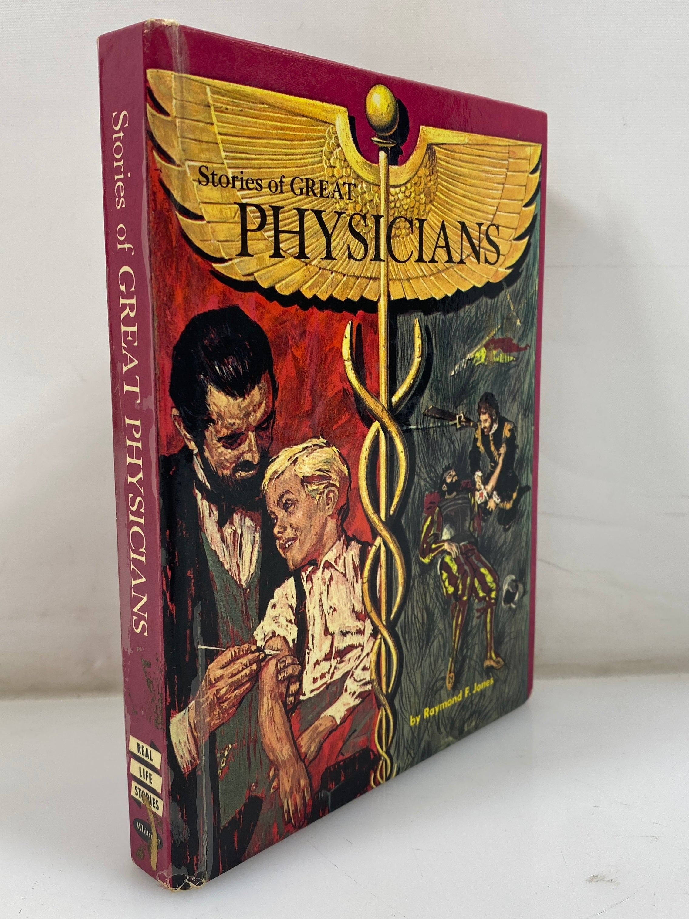 Stories of the Great Physicians by Raymond F. Jones 1963 HC