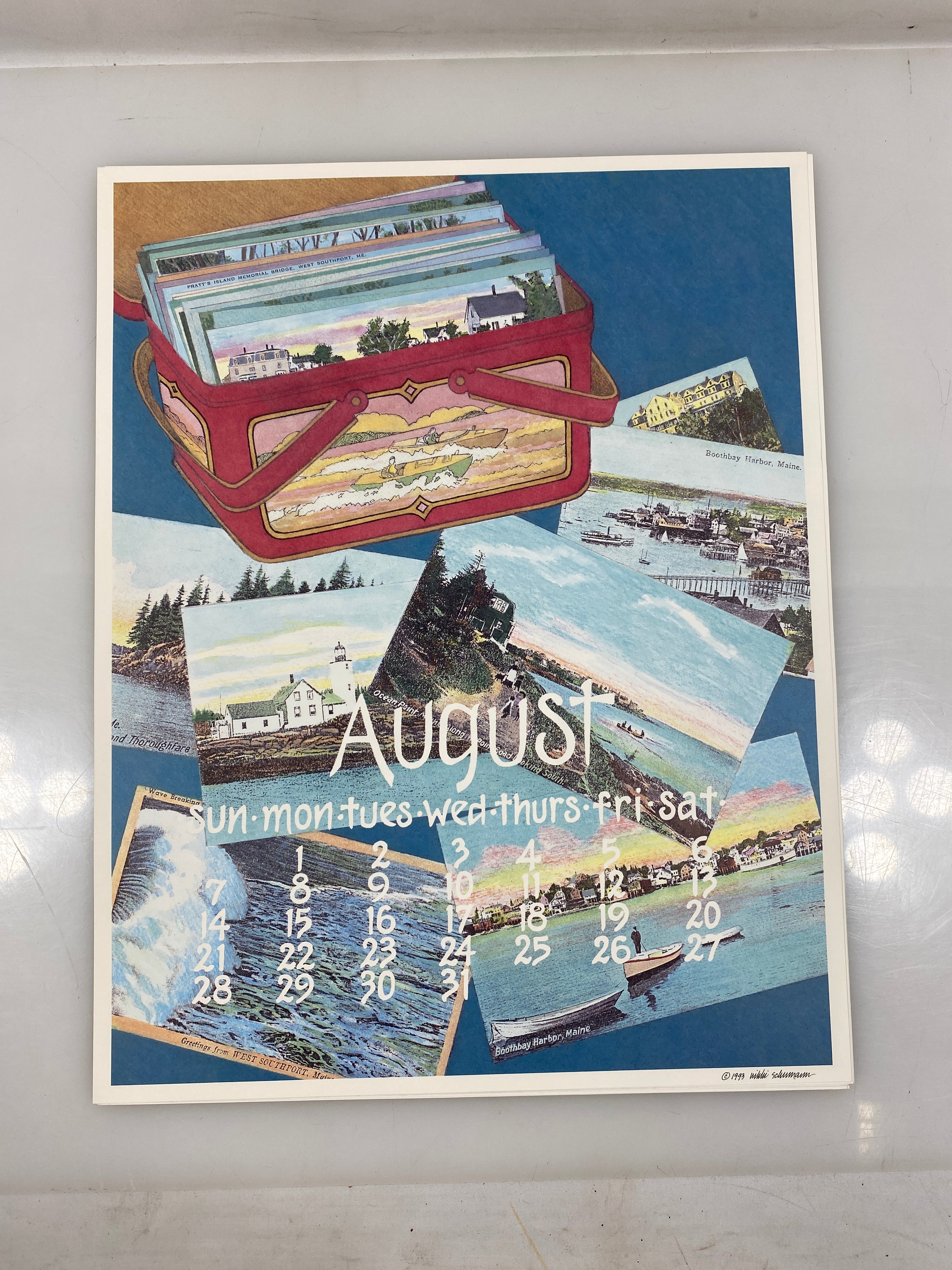 1994 Posters Calendar by Nikki Schumann
