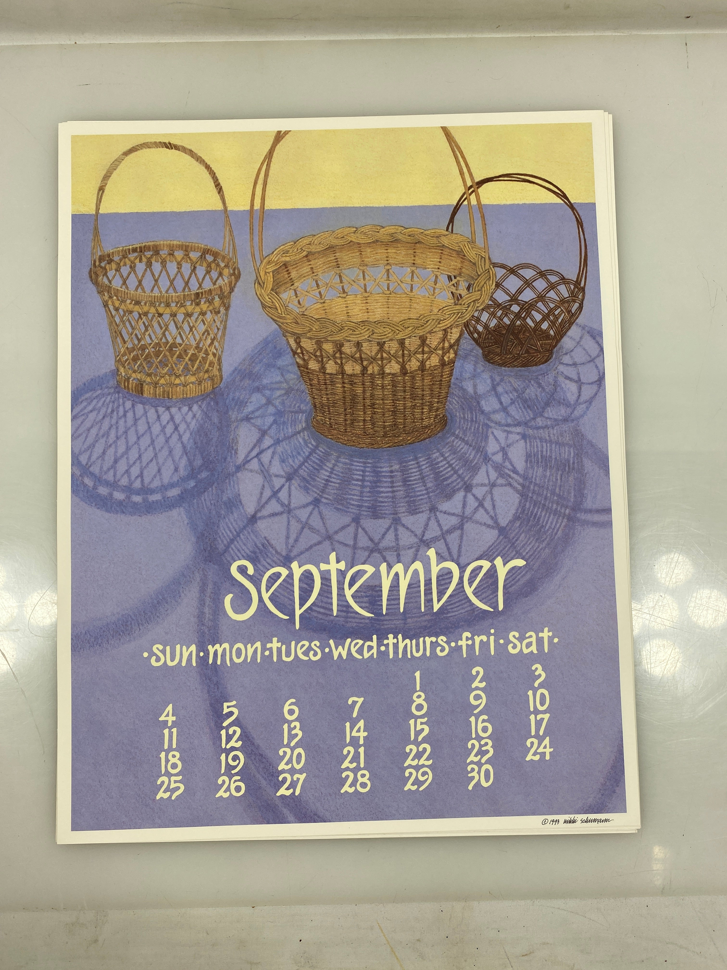 1994 Posters Calendar by Nikki Schumann