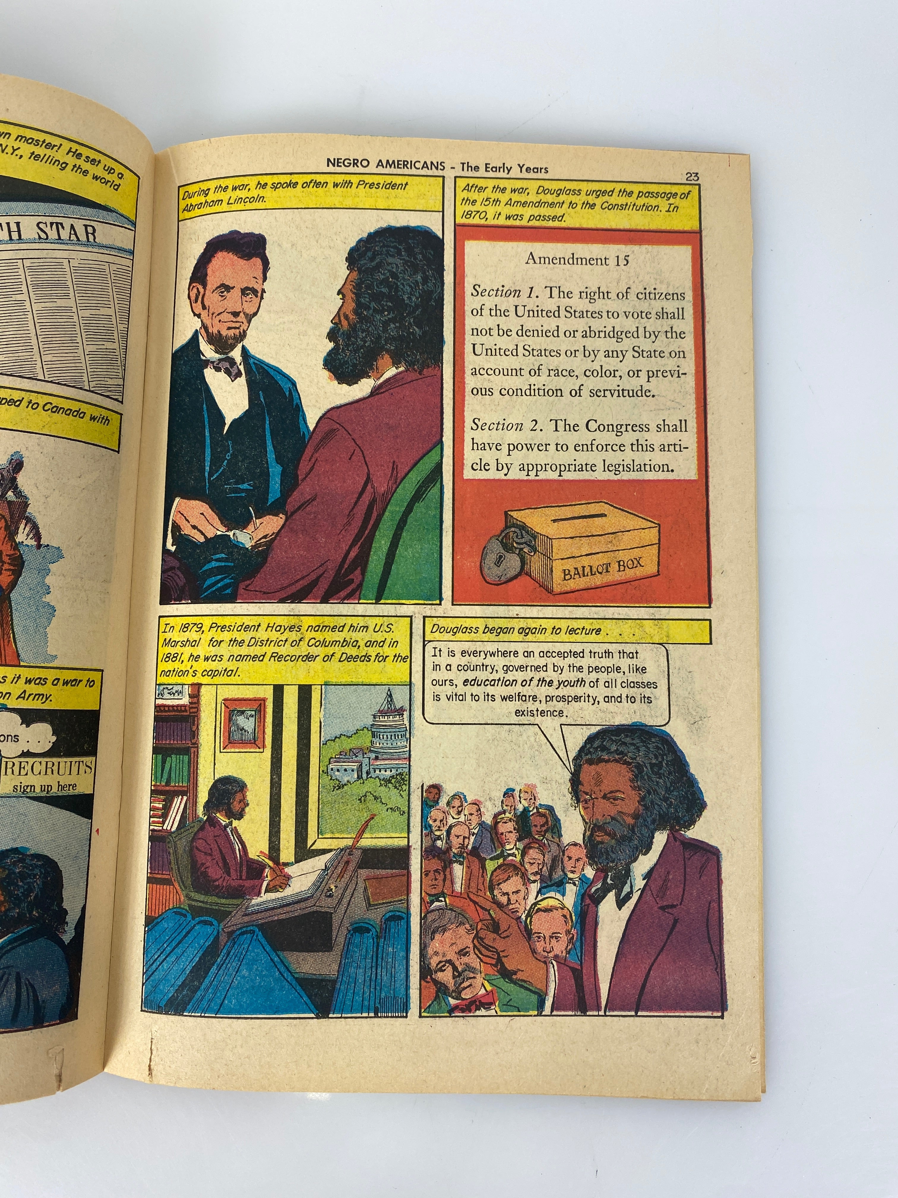 Classics Illustrated Negro Americans Early Years No. 169 hrn166