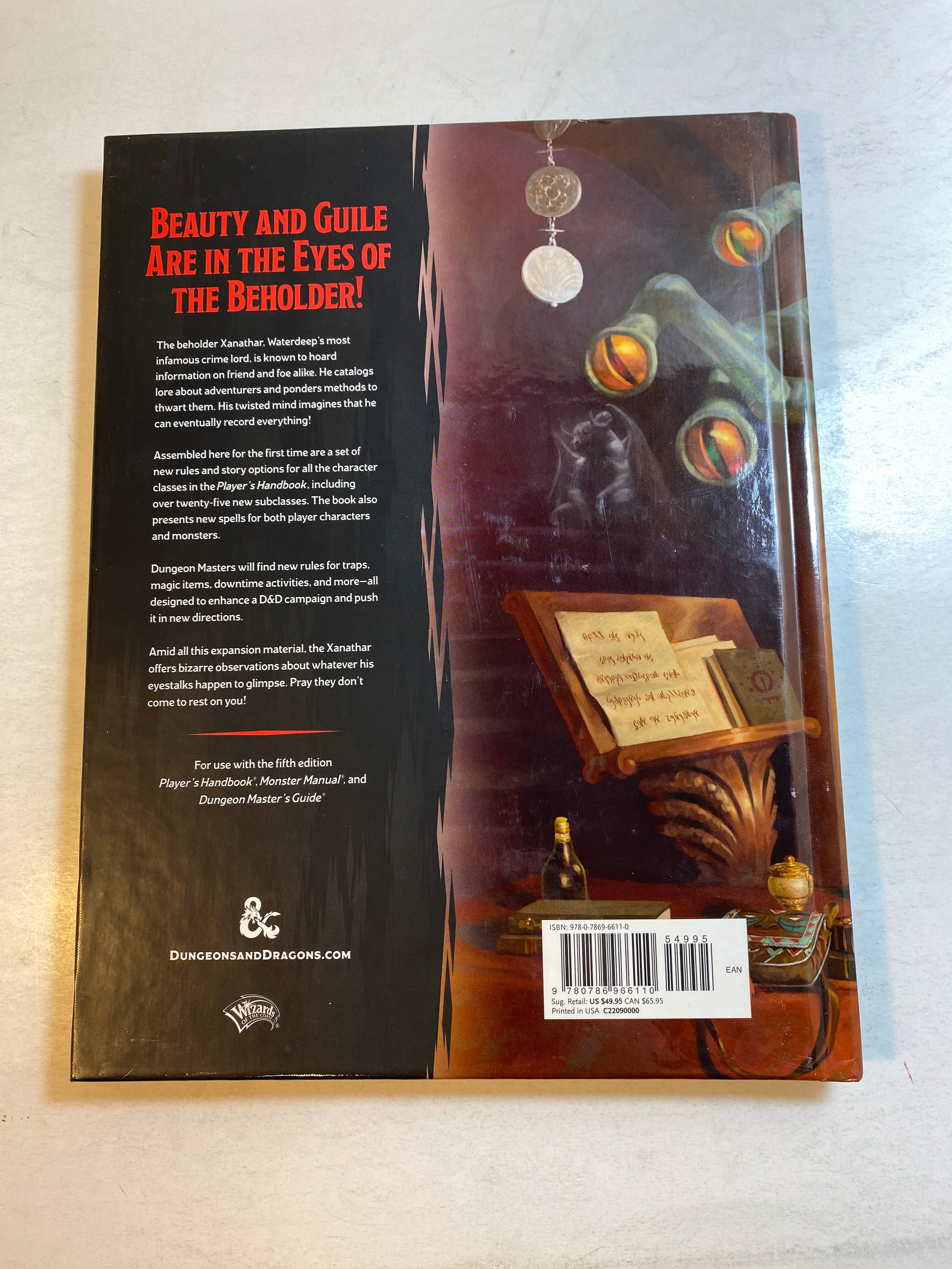 Dungeons and Dragons Xanathar's Guide to Everything HC 2017