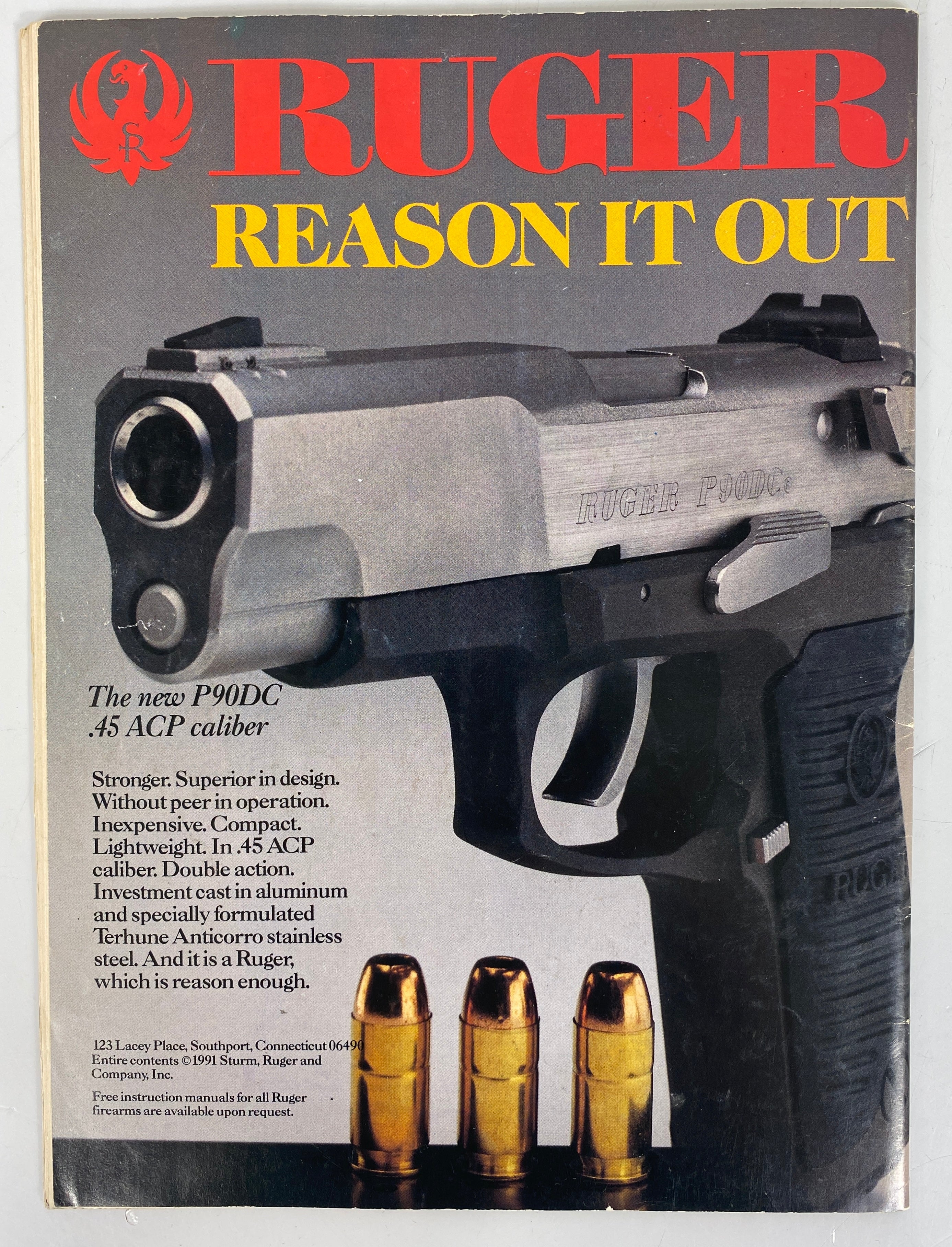 Soldier of Fortune Magazine Fighting Firearms Spring 1992