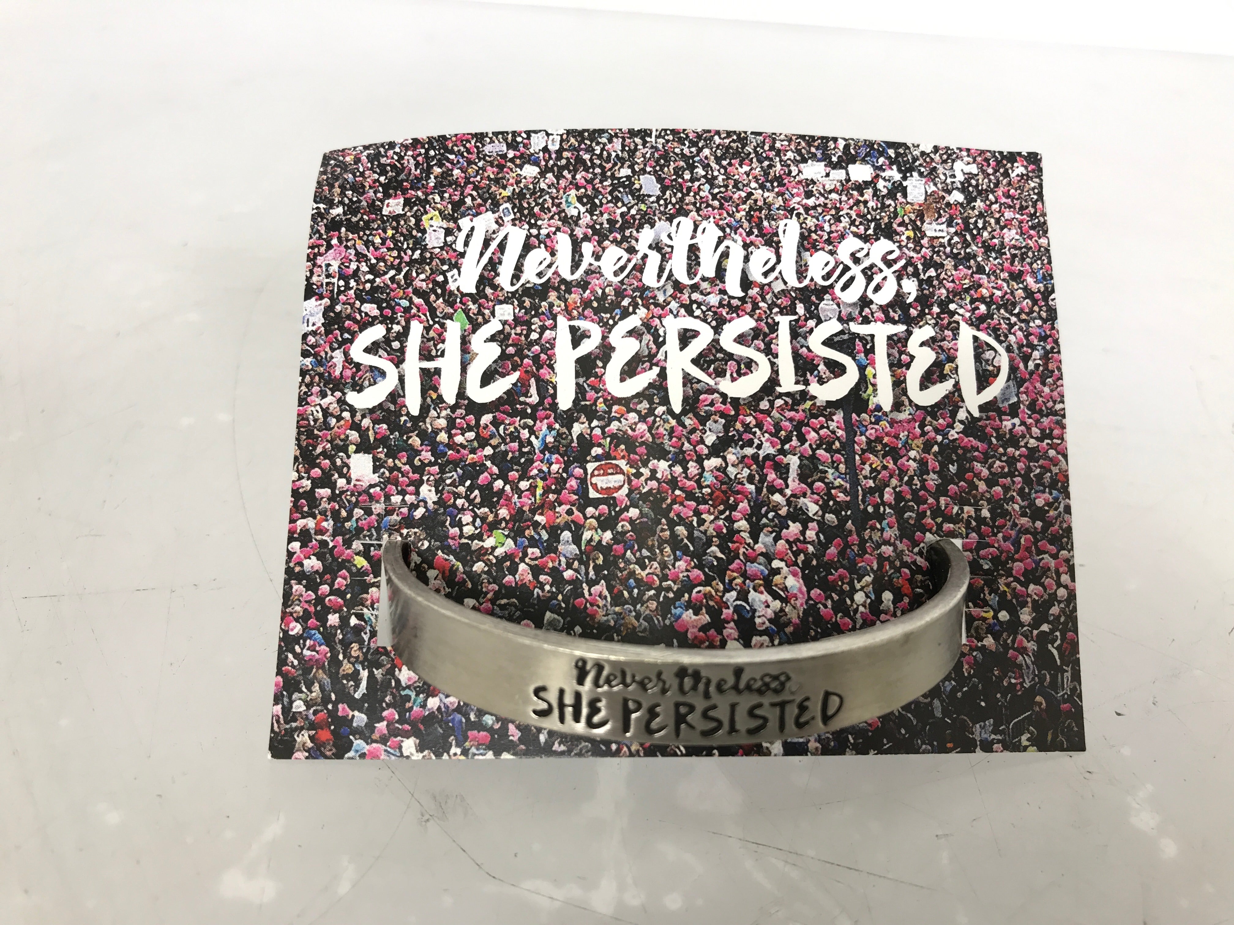 WHD Quotable Cuffs Bracelet "Nevertheless, She Persisted"
