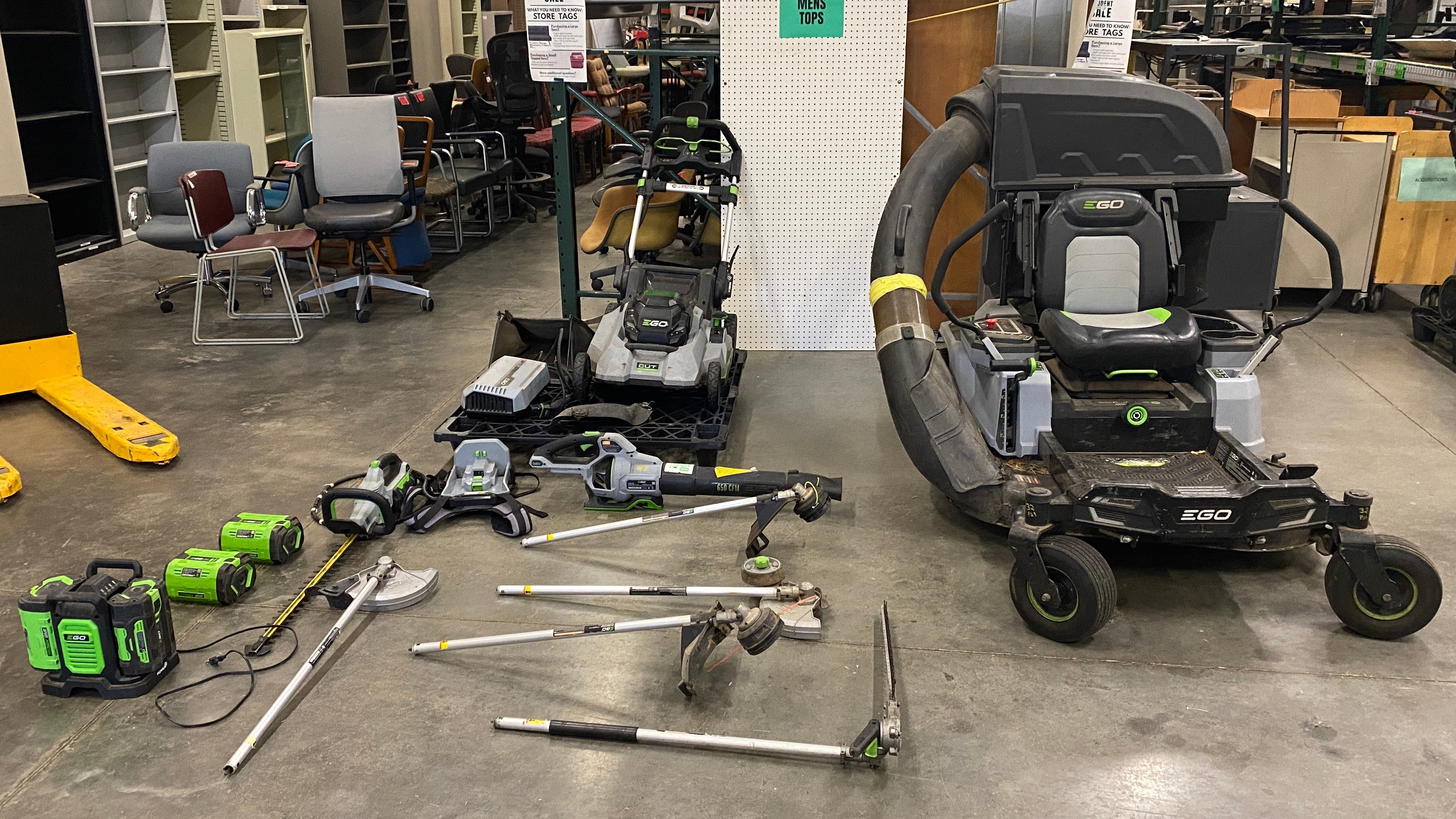 EGO Electric Landscaping Equipment Lot #1