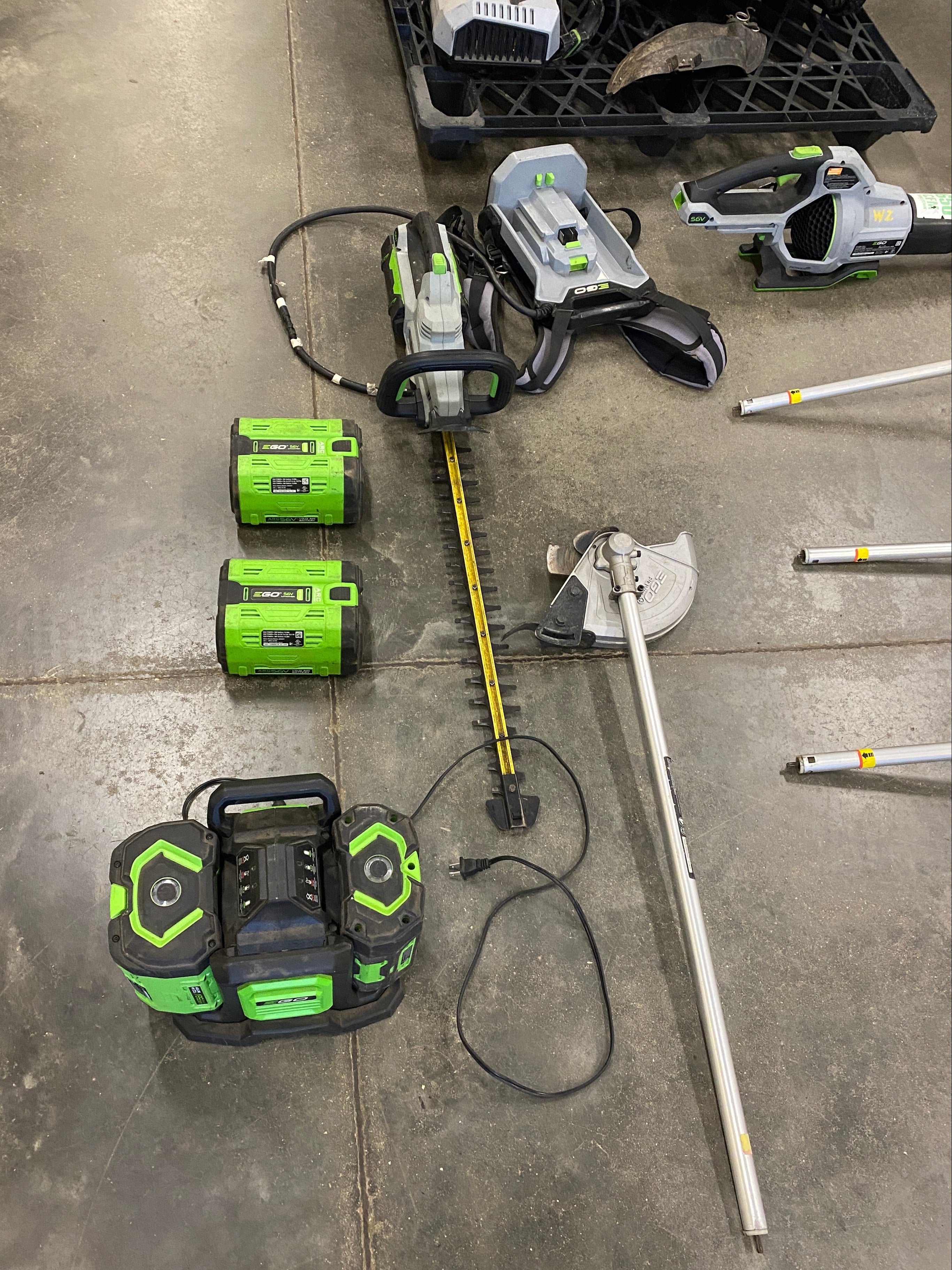 EGO Electric Landscaping Equipment Lot #1