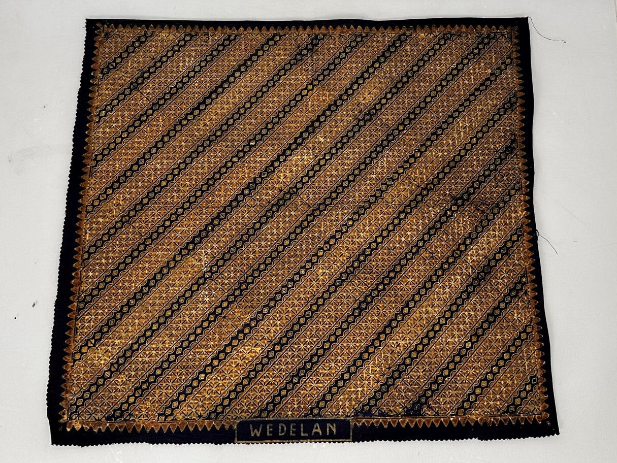 20x22 Vintage "Wedelan" Batik Cloth Square