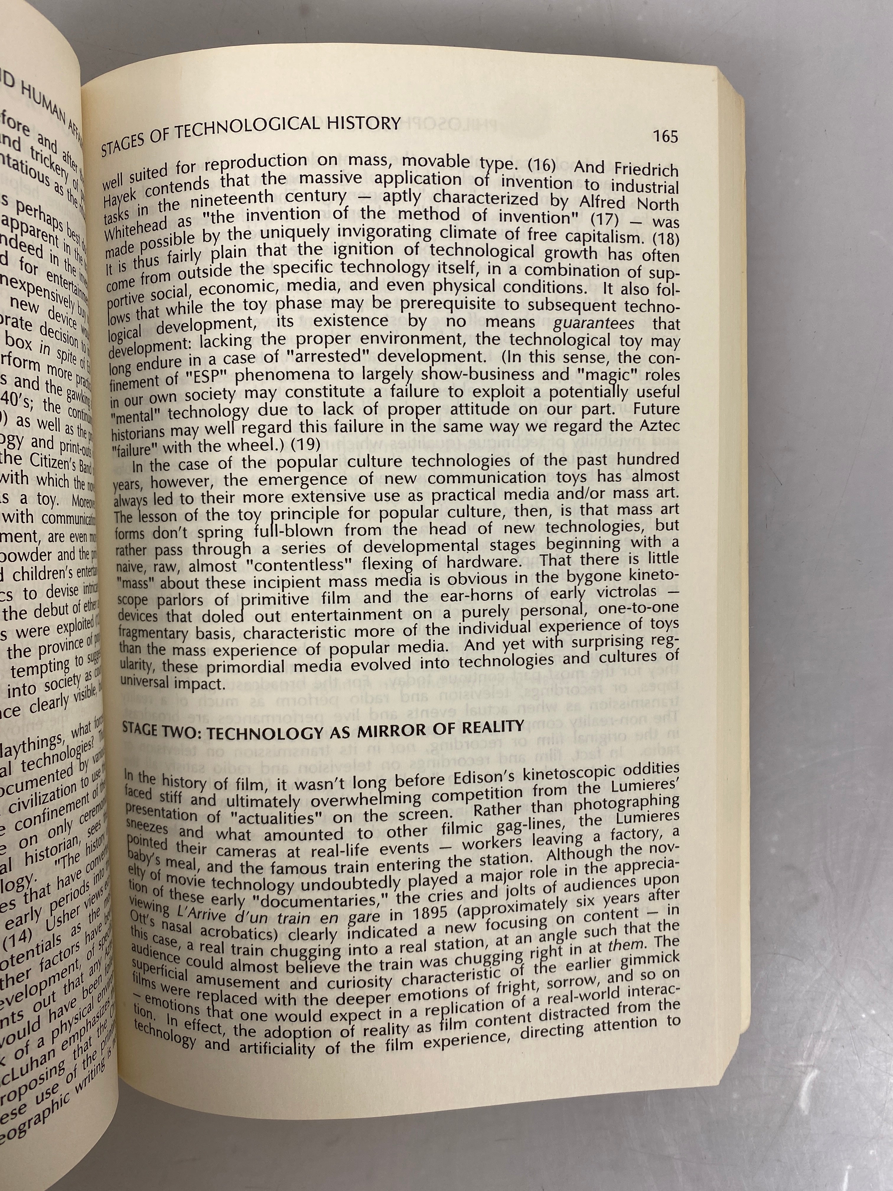 Philosophy Technology & Human Affairs by Larry Hickman 1985 SC