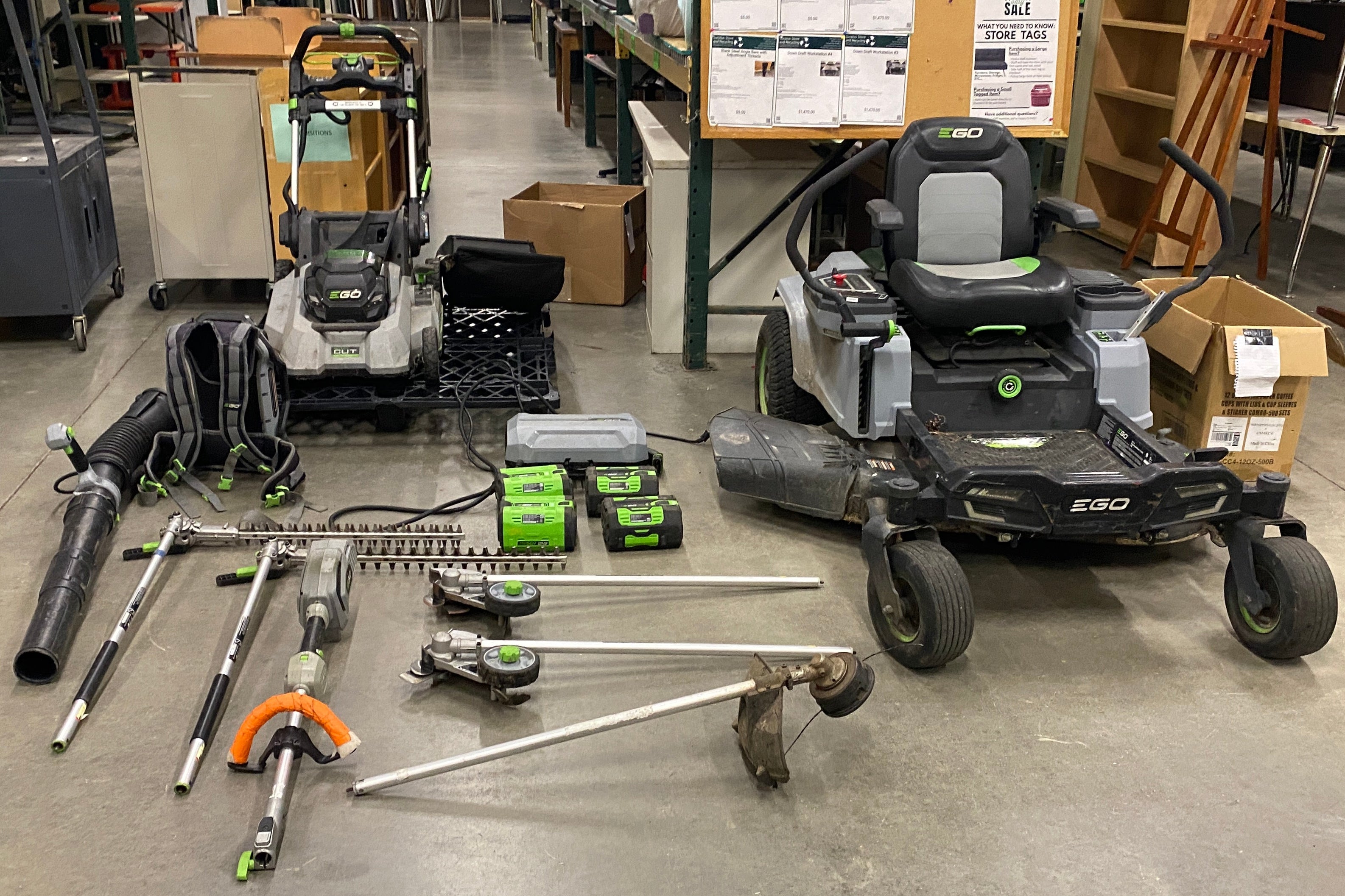 EGO Electric Landscaping Equipment Lot #2