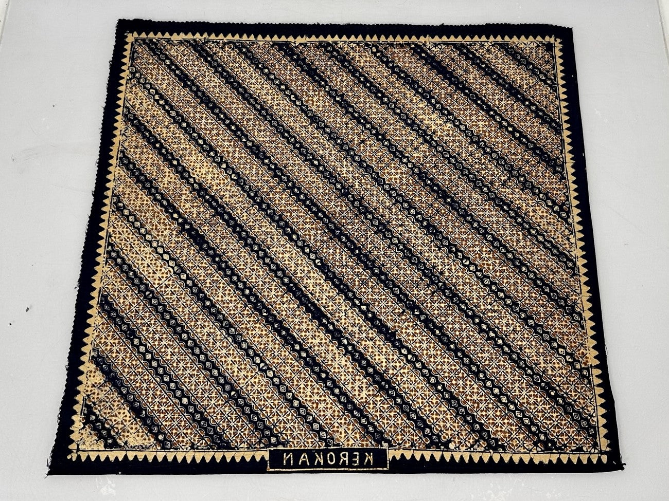 20x22 Vintage "Kerokan" Batik Cloth Square