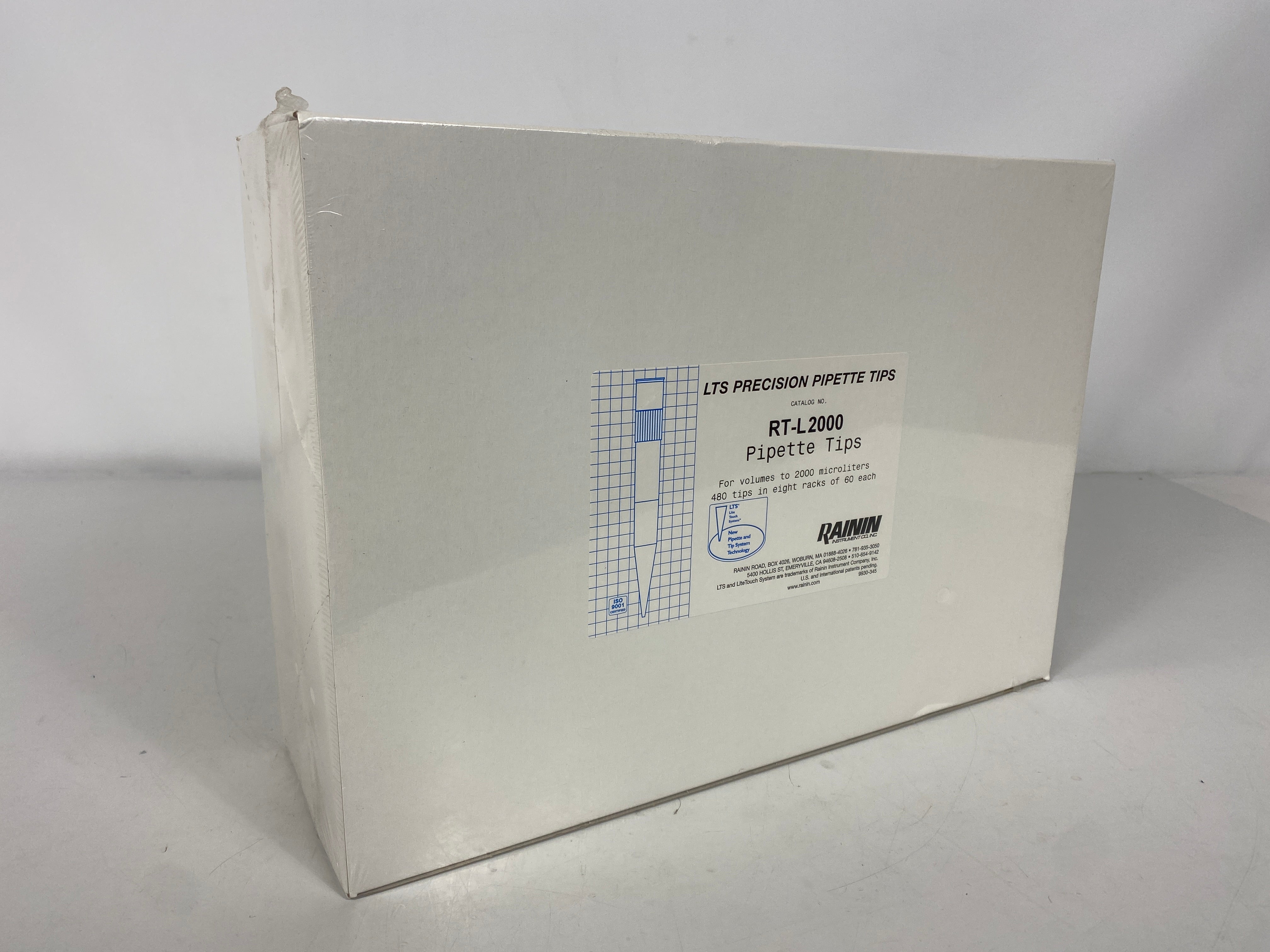 Rainin RT-L2000 Racked 2000 μl Pipette Tips