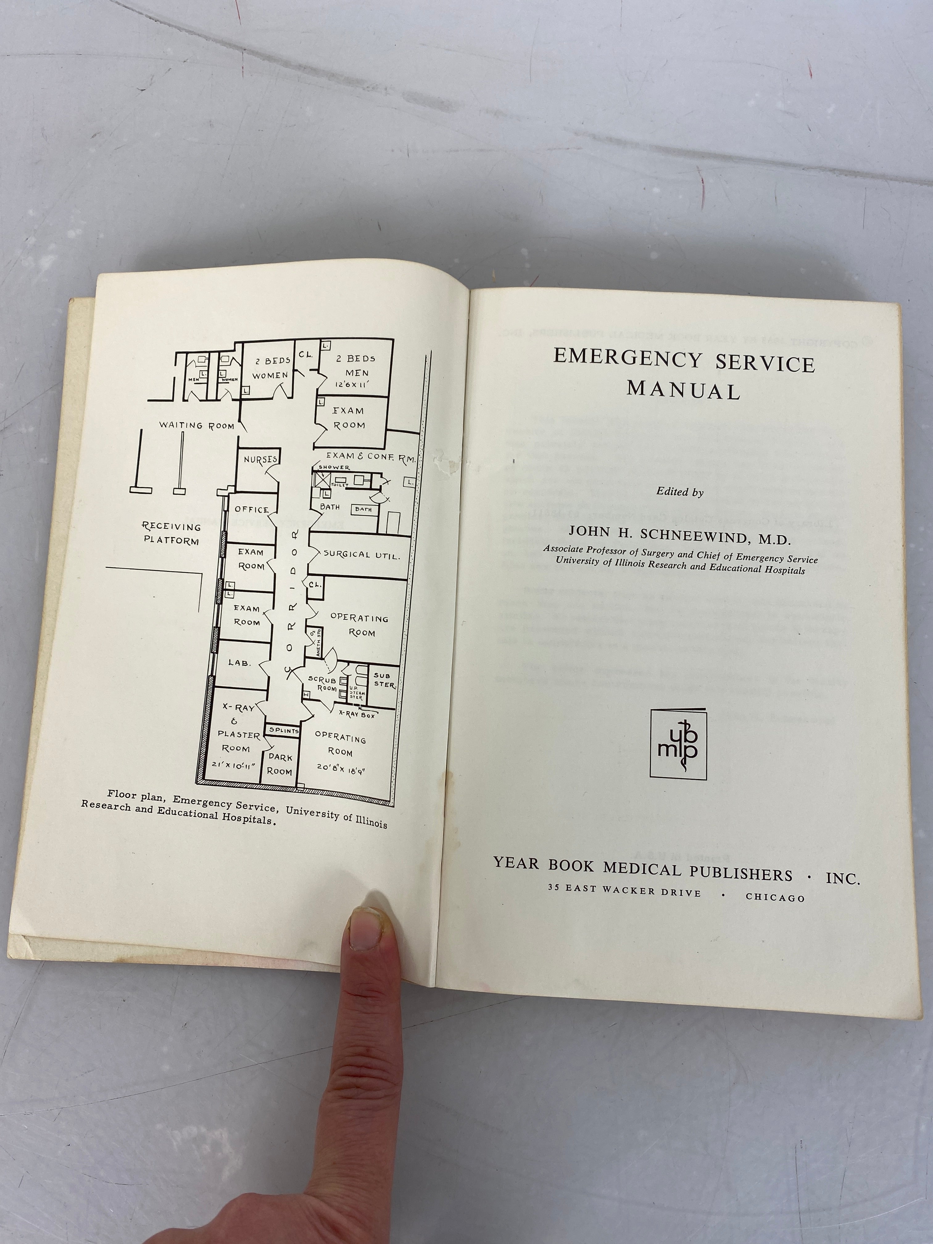 Emergency Service Manual by John Schneewind 1963 SC