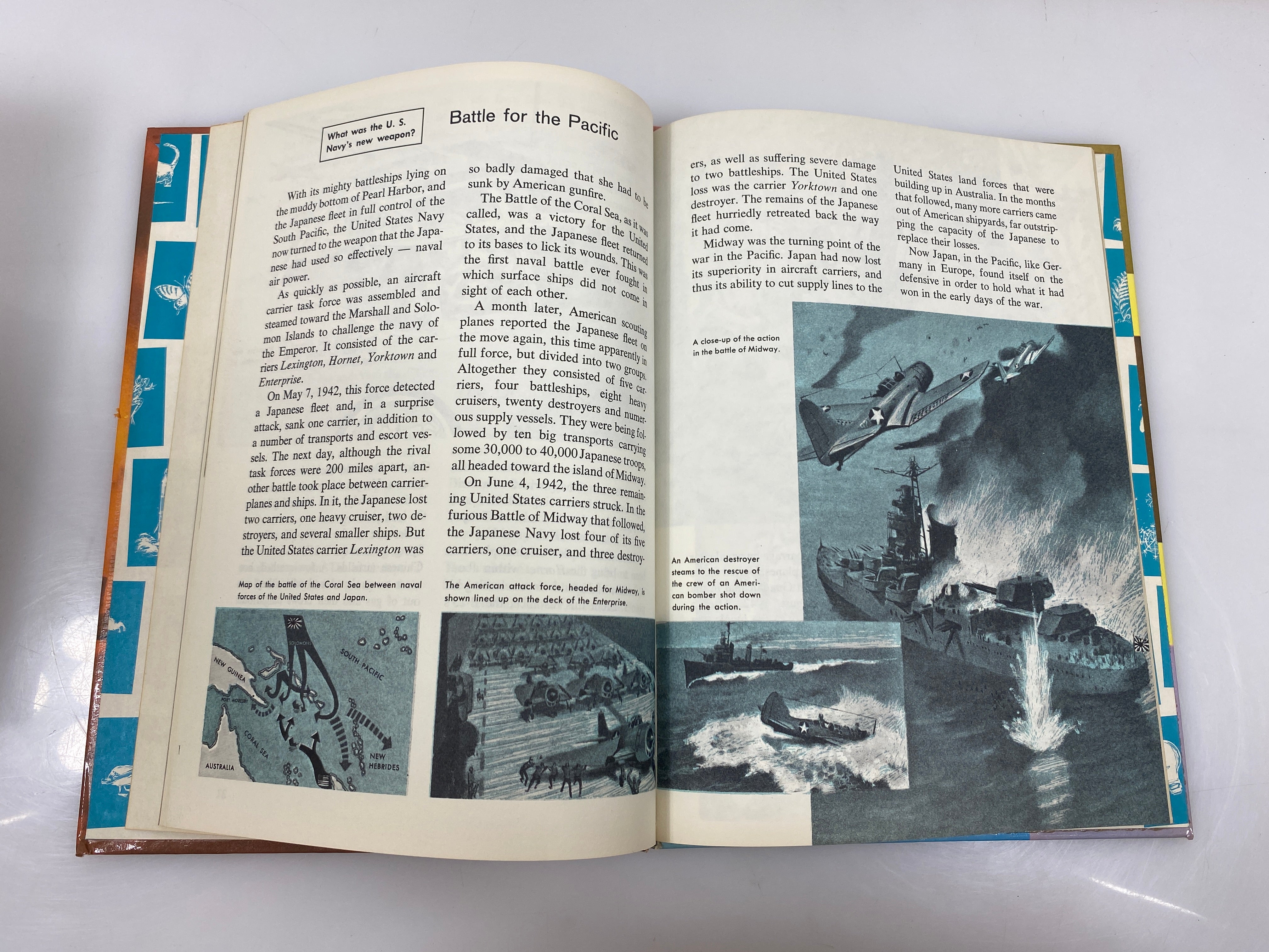 2 Vols The How & Why Wonder Books WWII, Microscope 1962-1969 HC
