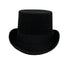 Hats in The Belfry Black Wool Top Hat