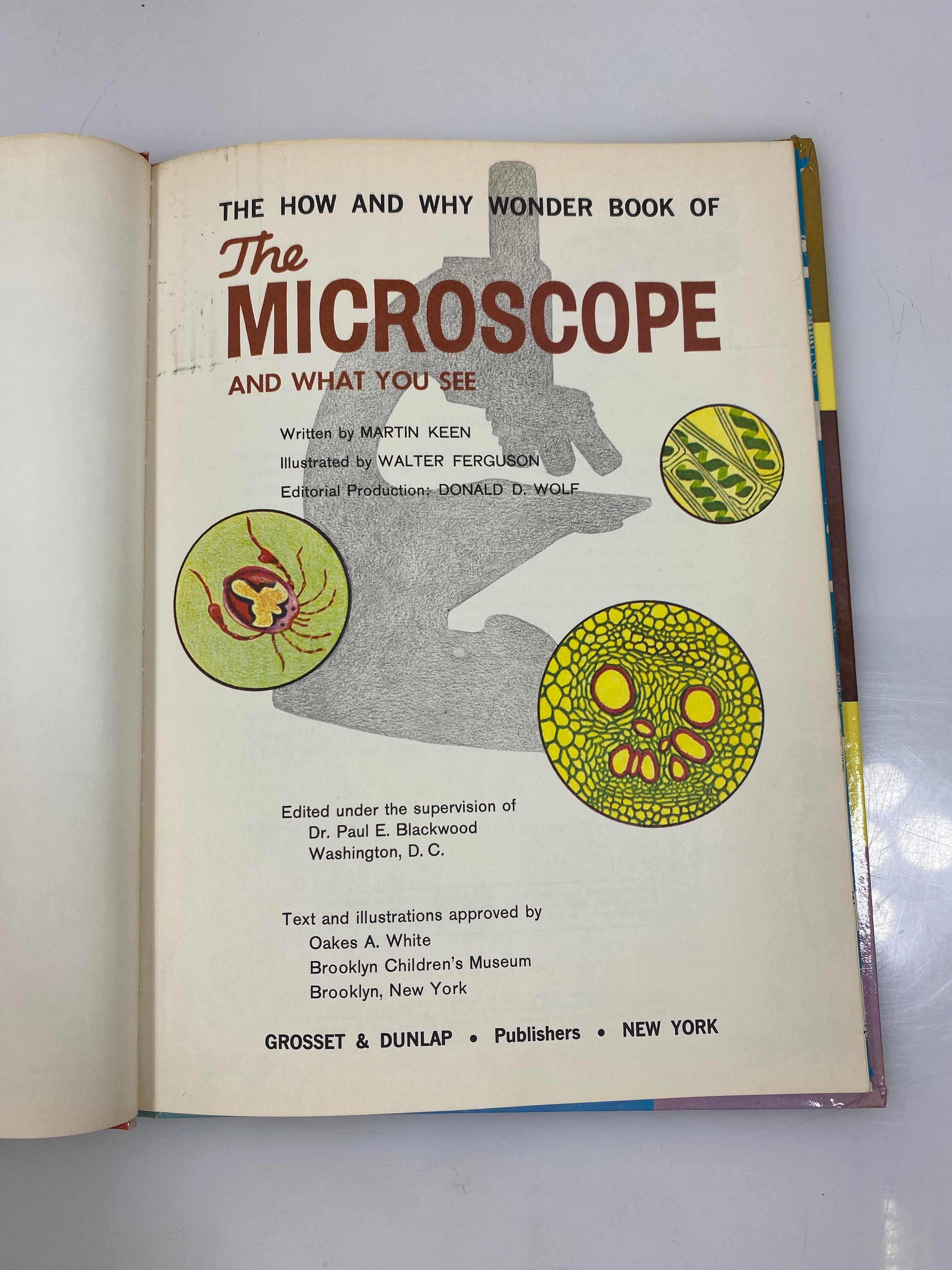 2 Vols The How & Why Wonder Books WWII, Microscope 1962-1969 HC