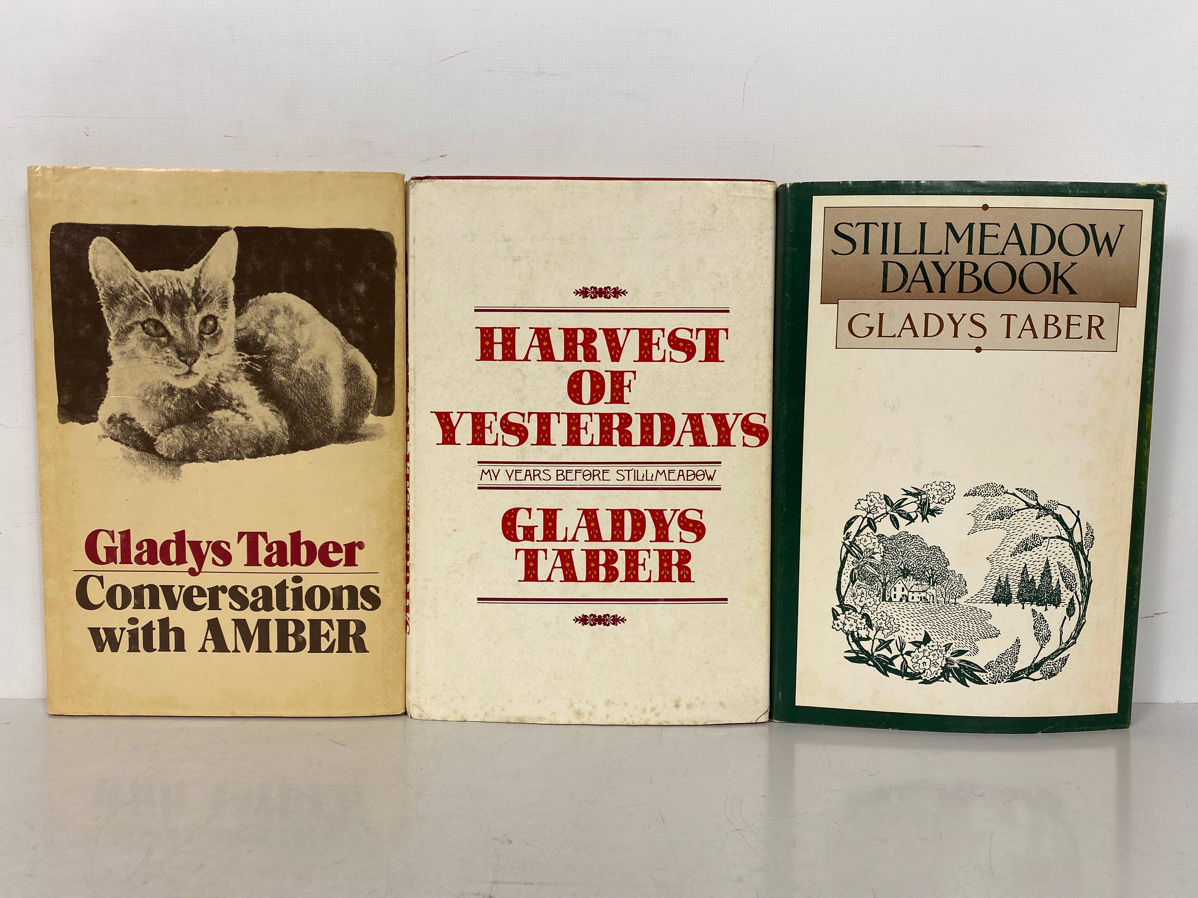 3 Gladys Taber: Conversations w Amber/Harvest of Yesterdays/Stillmeadow Daybook