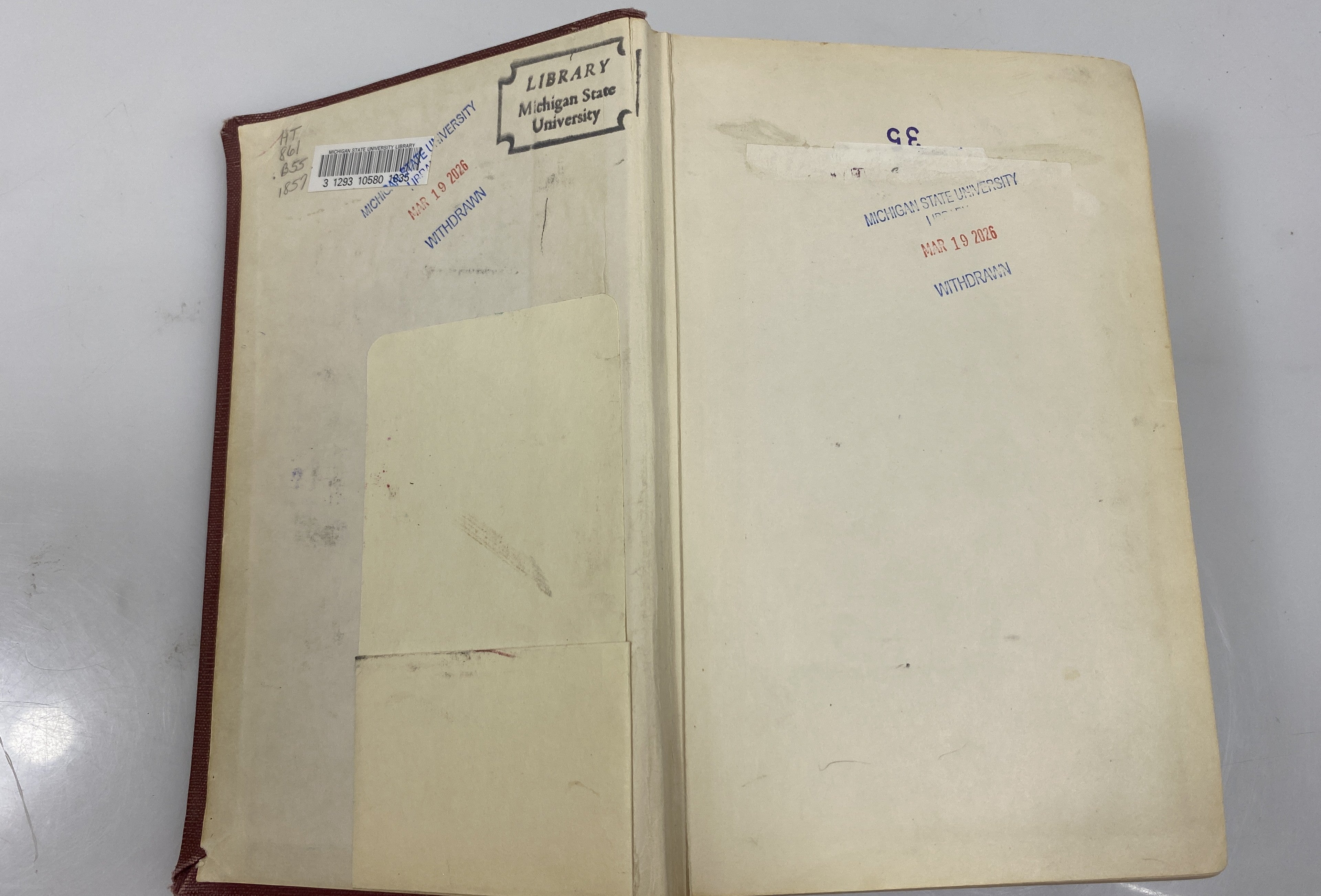 The History of Slavery and the Slave Trade by Blake Ex-library 1861 HC