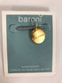 Baroni Gold Plated Sterling Silver Stamped Charm
