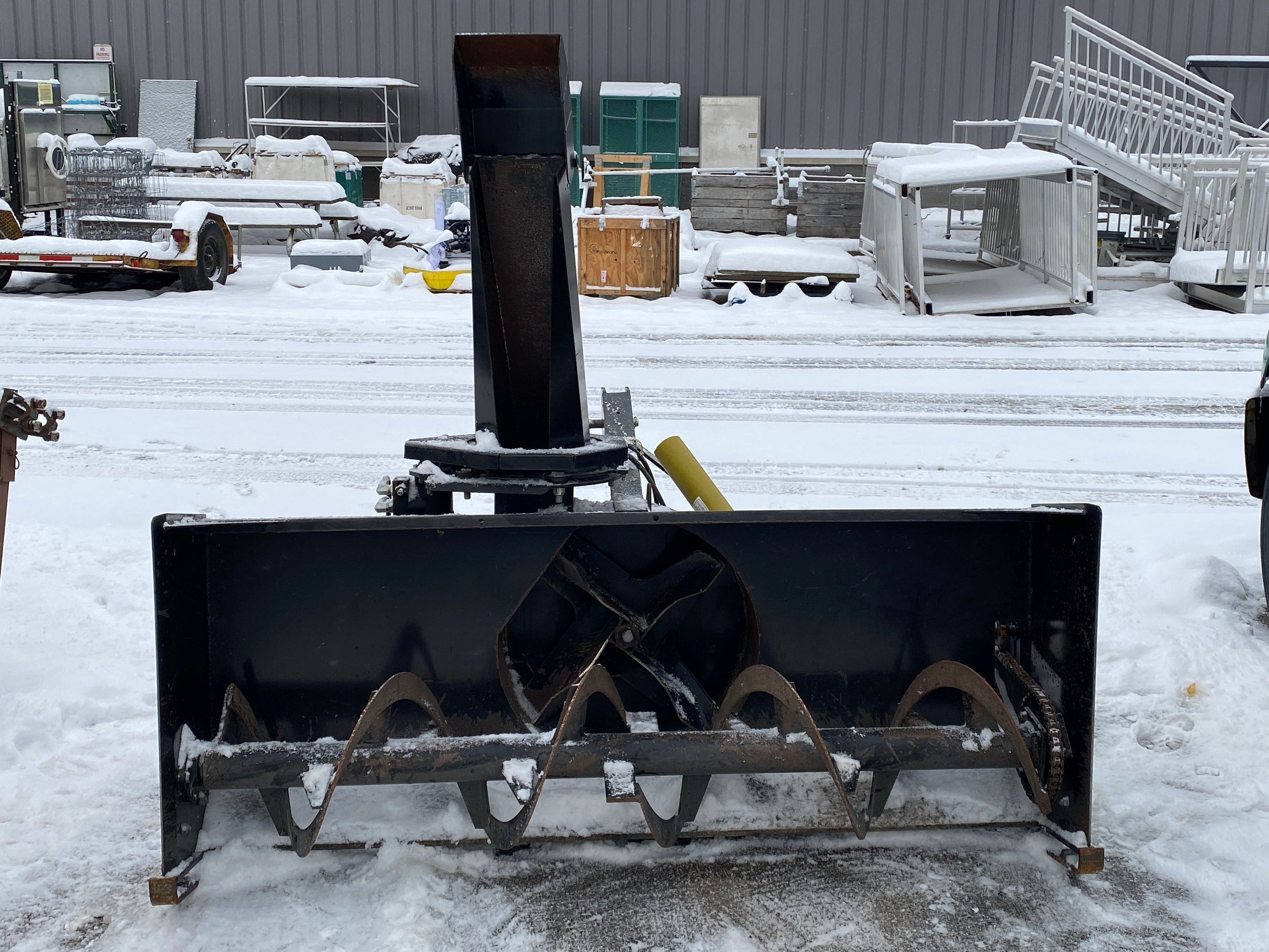 M.K. Martin ENT. INC. Large Augered Snow Plow