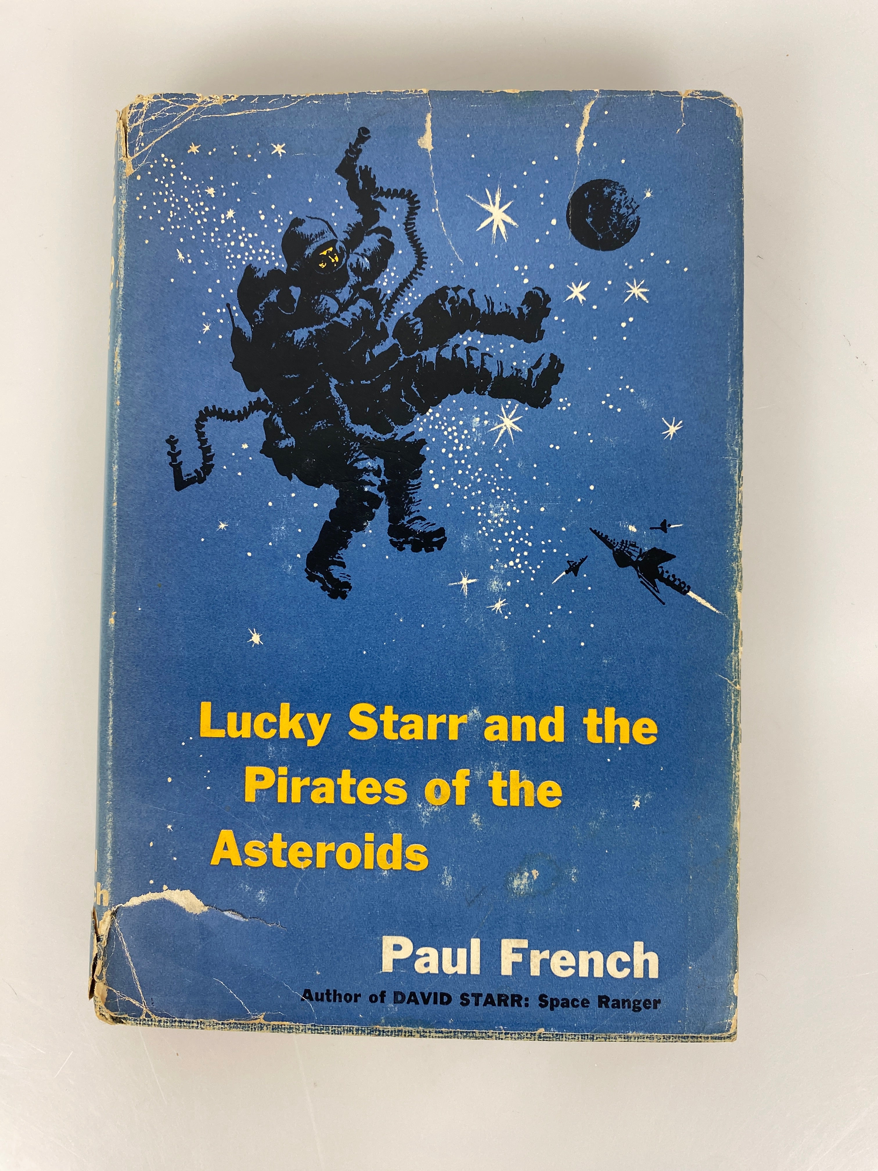 Lucky Starr and Pirates of the Asteroids Paul French (Isaac Asimov) First Edition HCDJ 1953