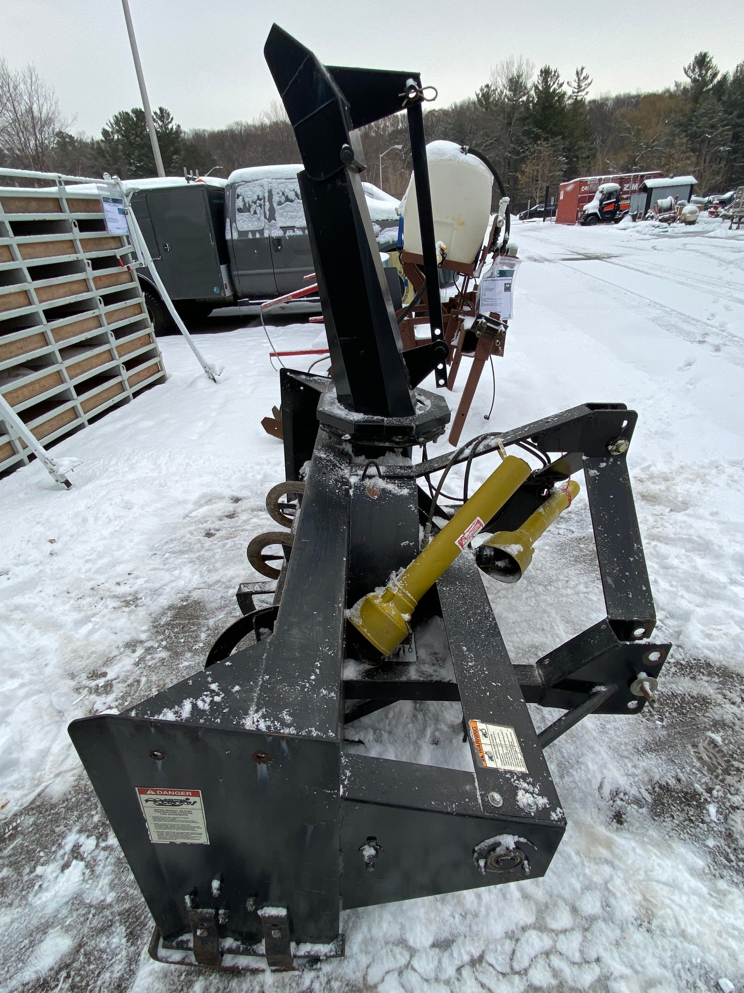 M.K. Martin ENT. INC. Large Augered Snow Plow