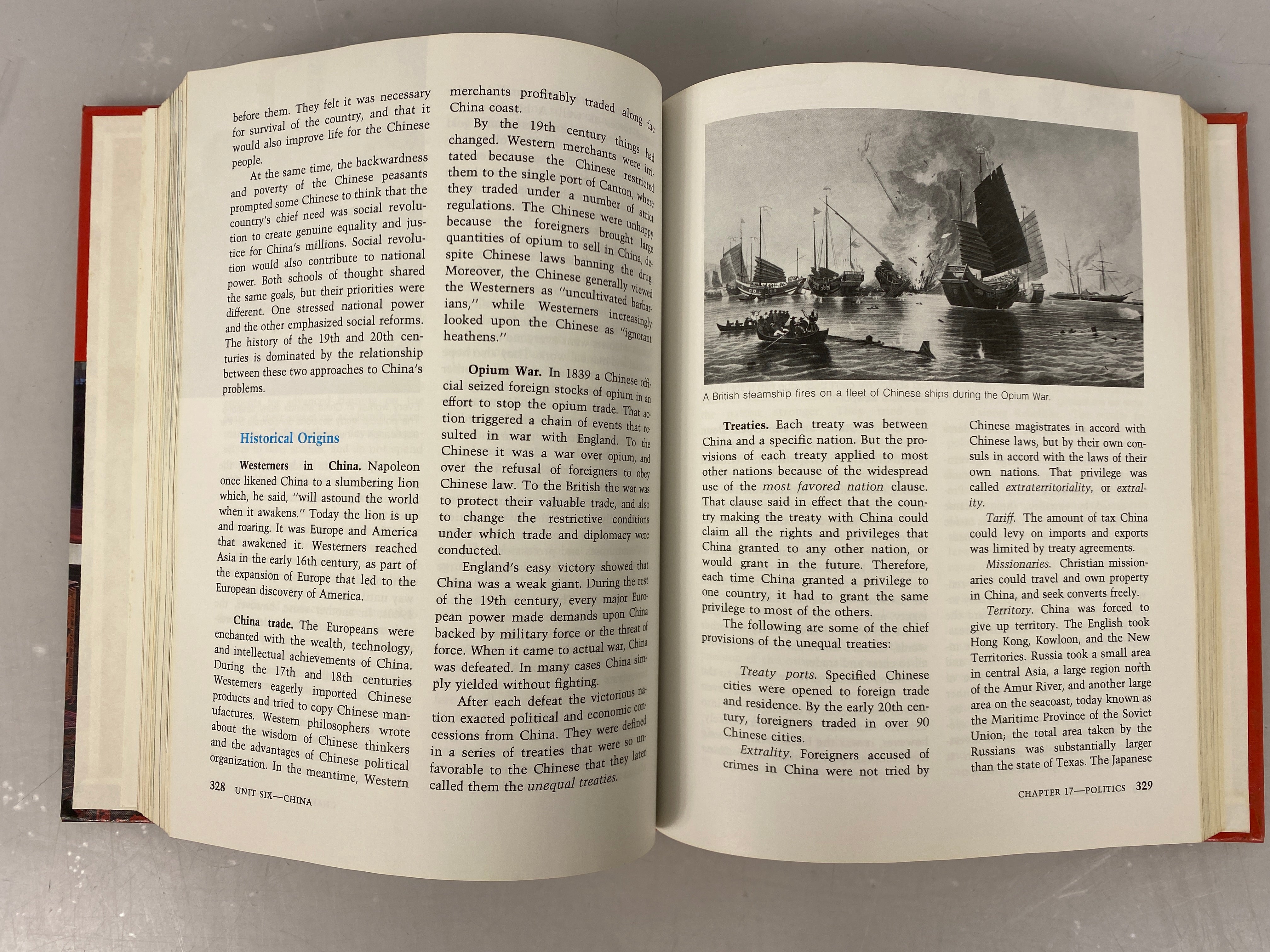 A Global History 1979 Vintage Textbook Allyn and Bacon HC
