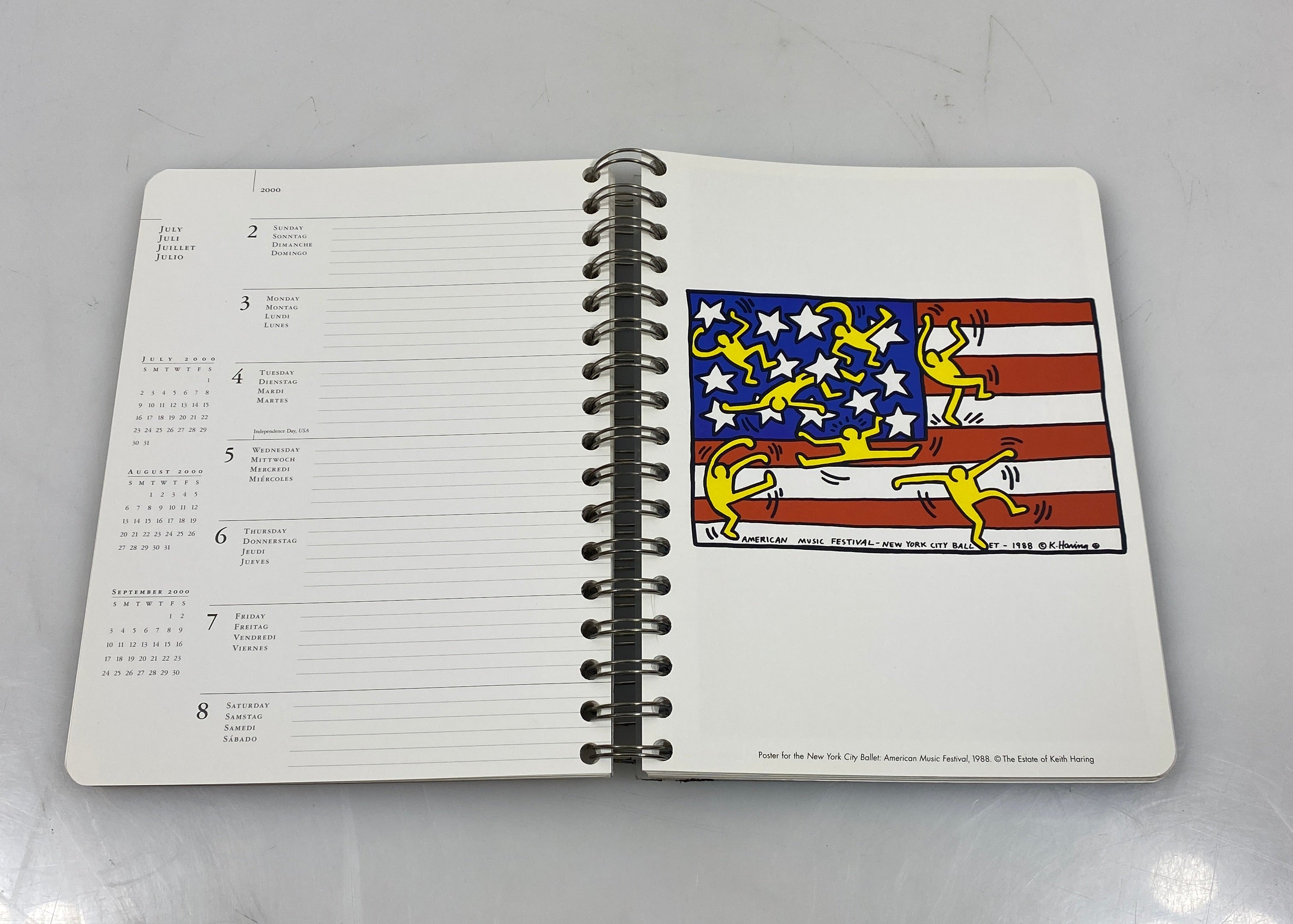 Keith Haring 2000 Calendar/Planner