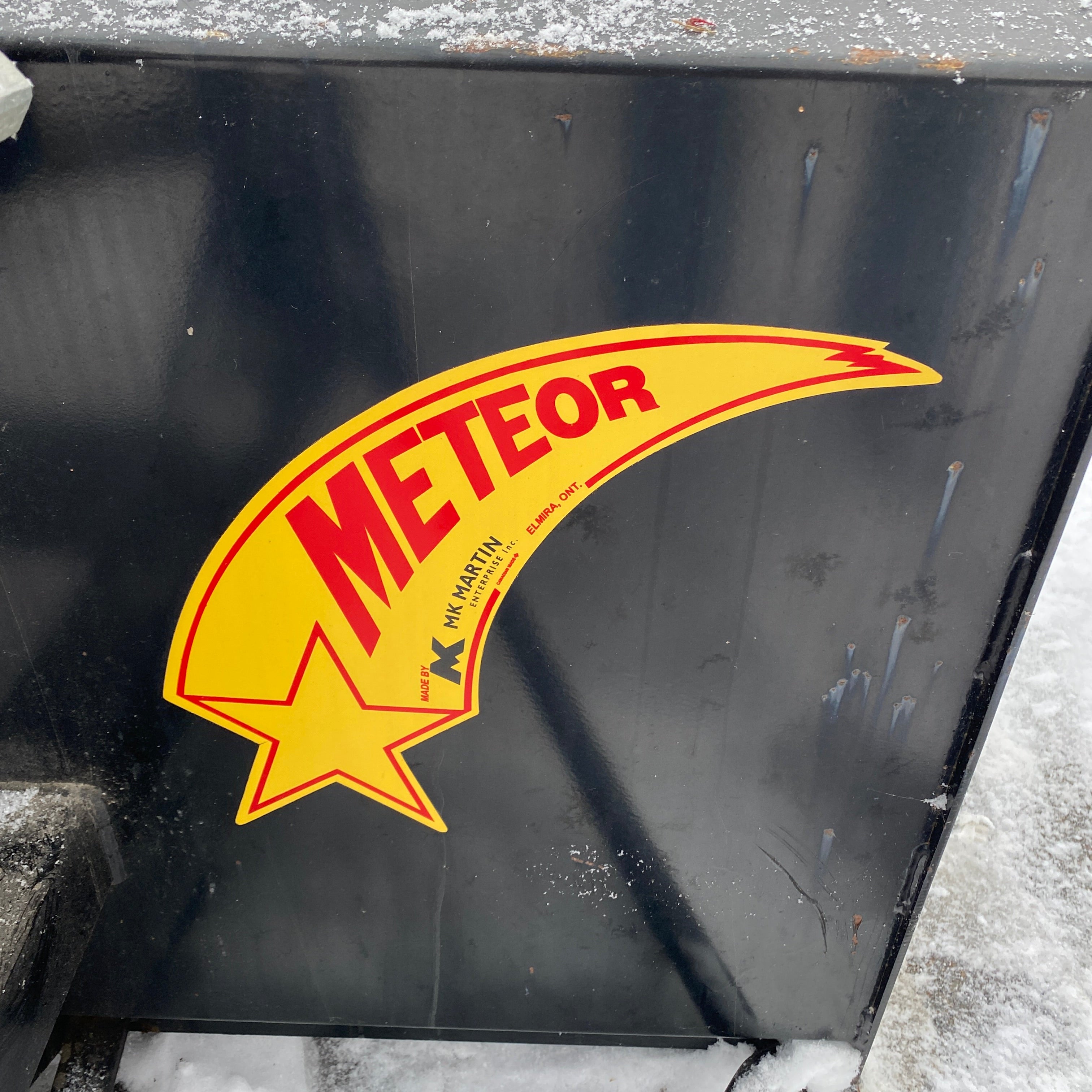 M.K. Martin ENT. INC. Large Augered Snow Plow